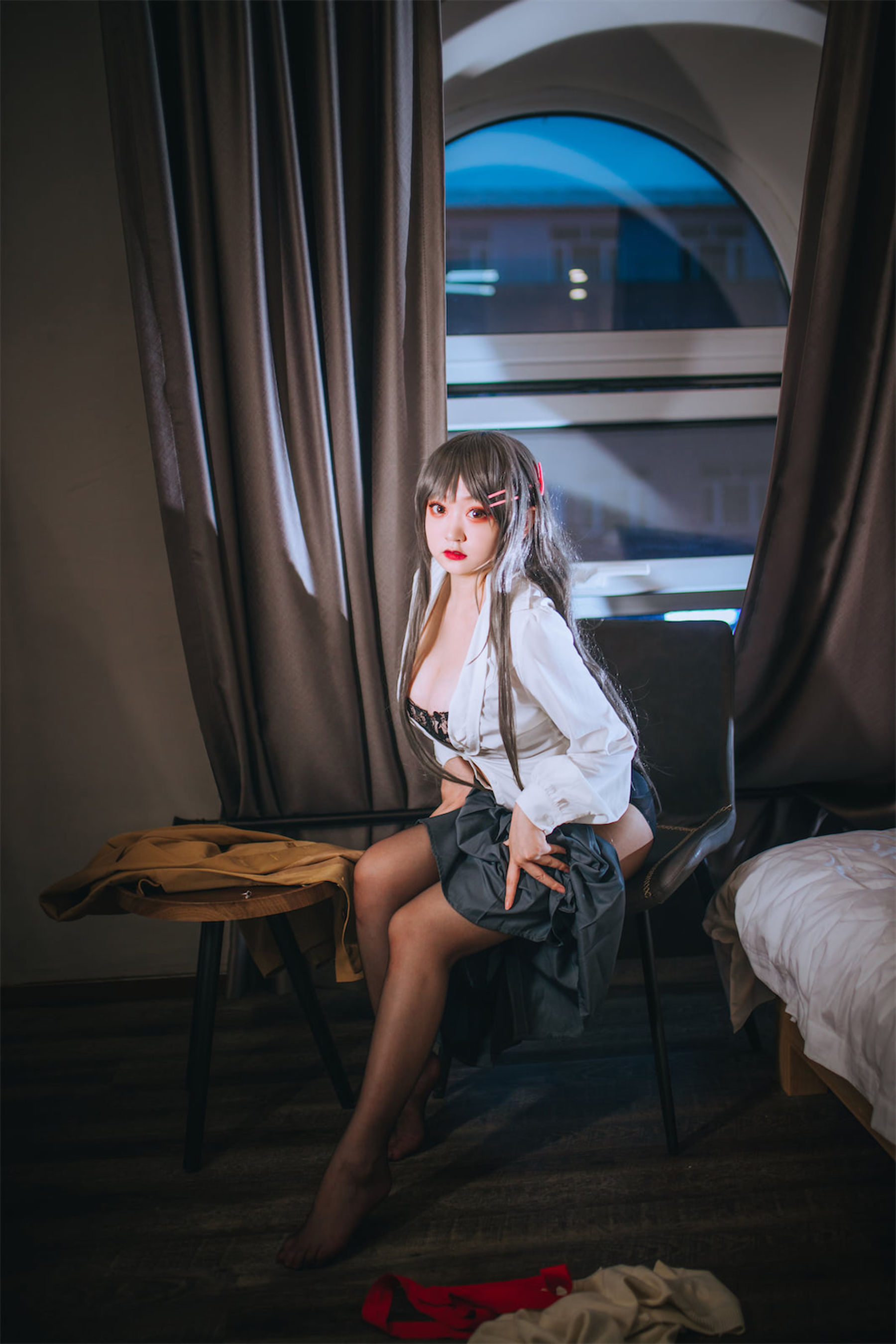 [福利COS] 动漫博主恩田直幸 - 麻衣学姐