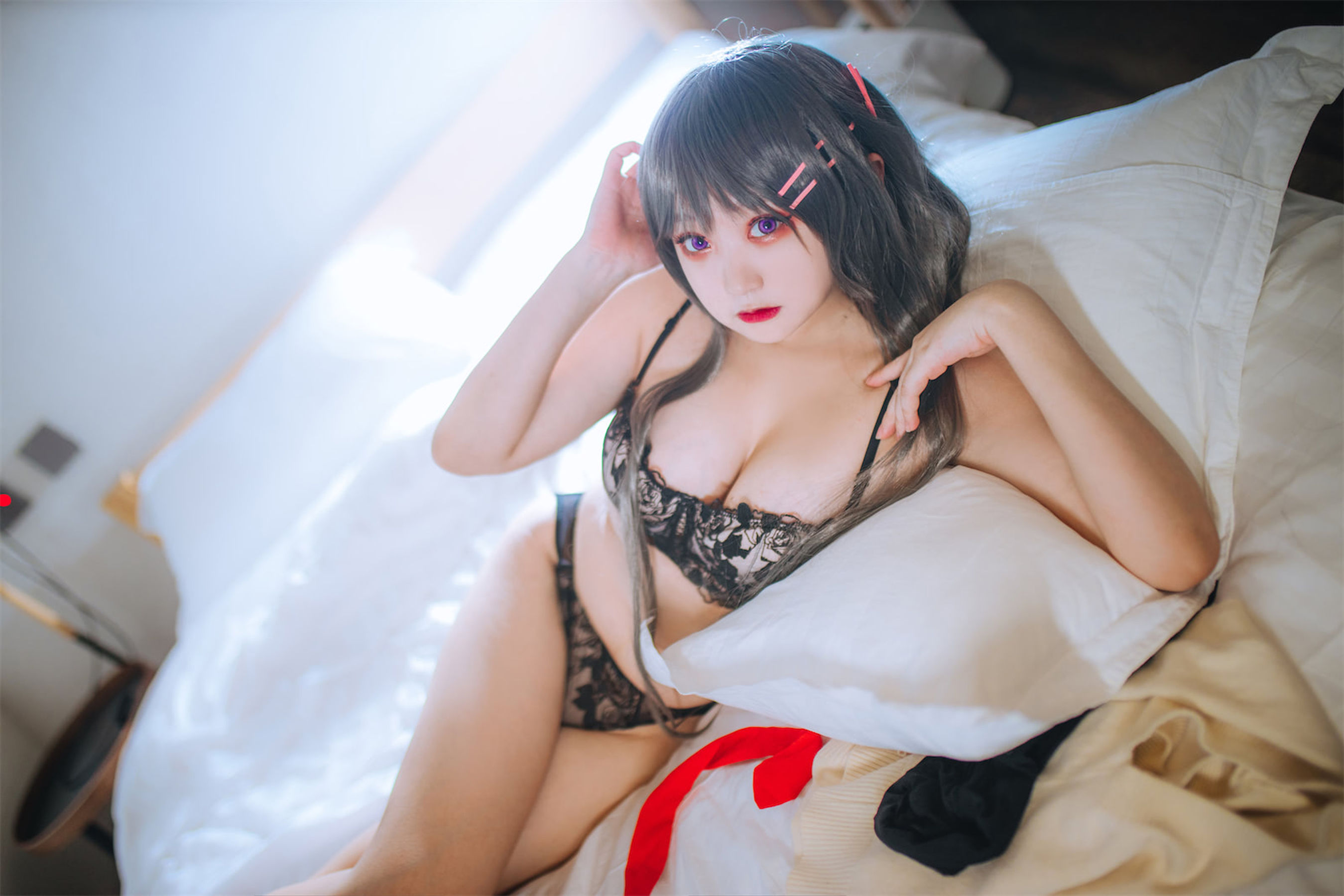 [福利COS] 动漫博主恩田直幸 - 麻衣学姐