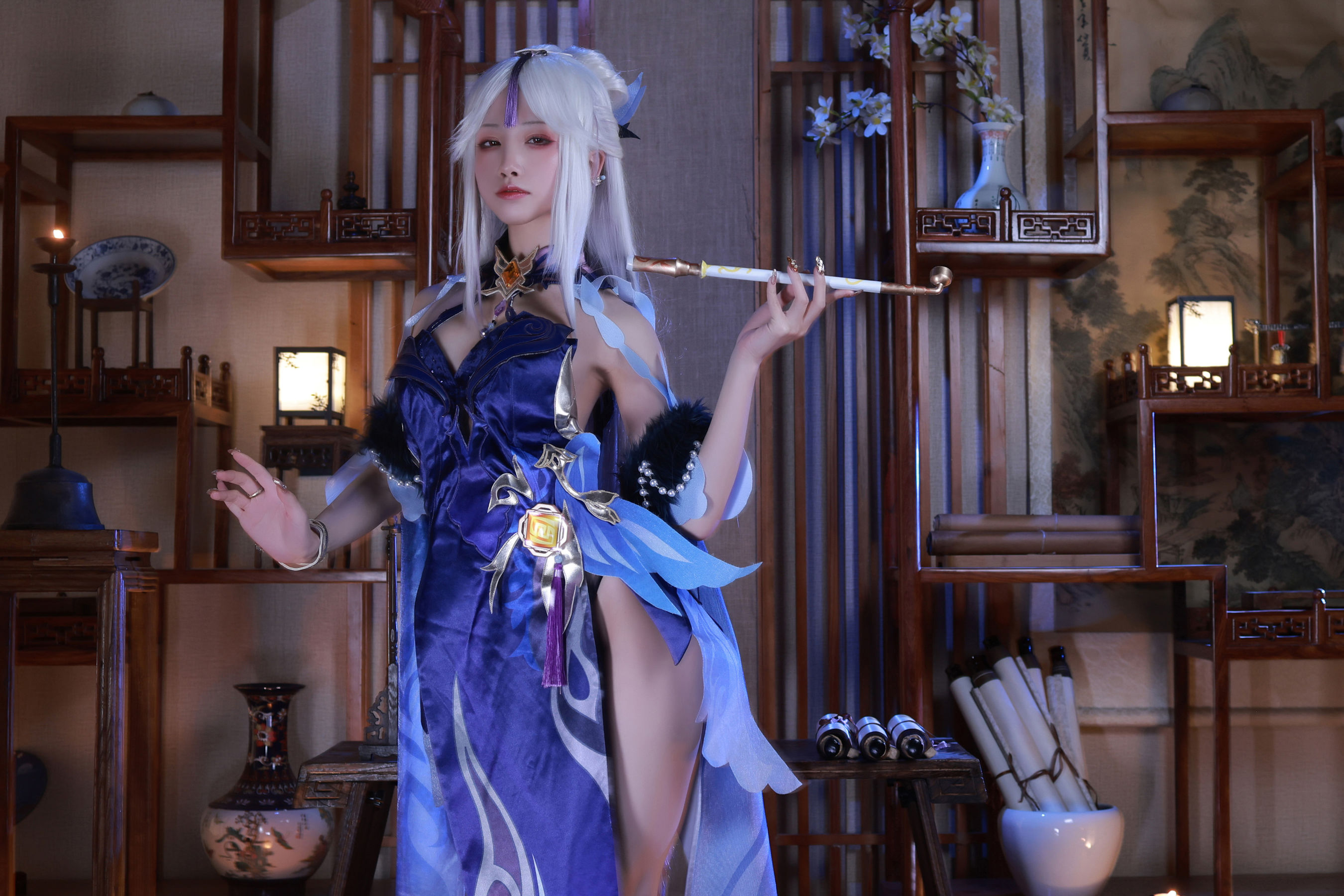 [福利COS] 动漫博主水淼aqua - 凝光