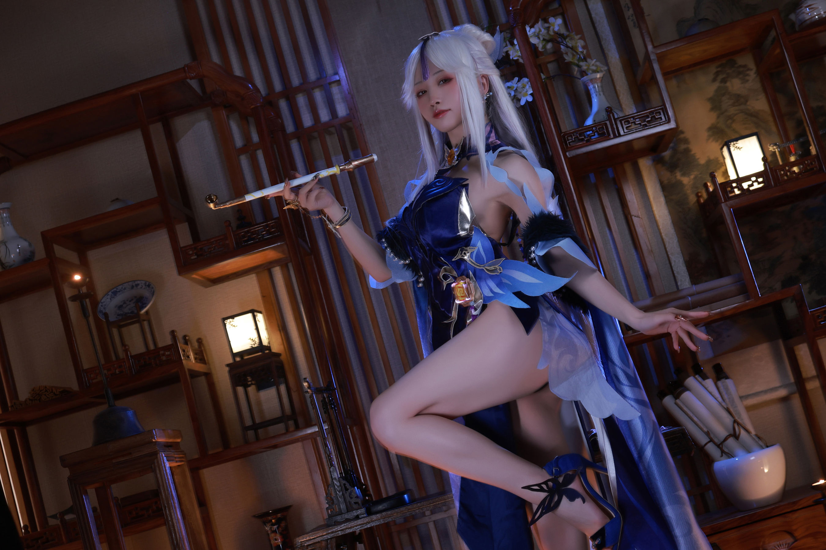 [福利COS] 动漫博主水淼aqua - 凝光