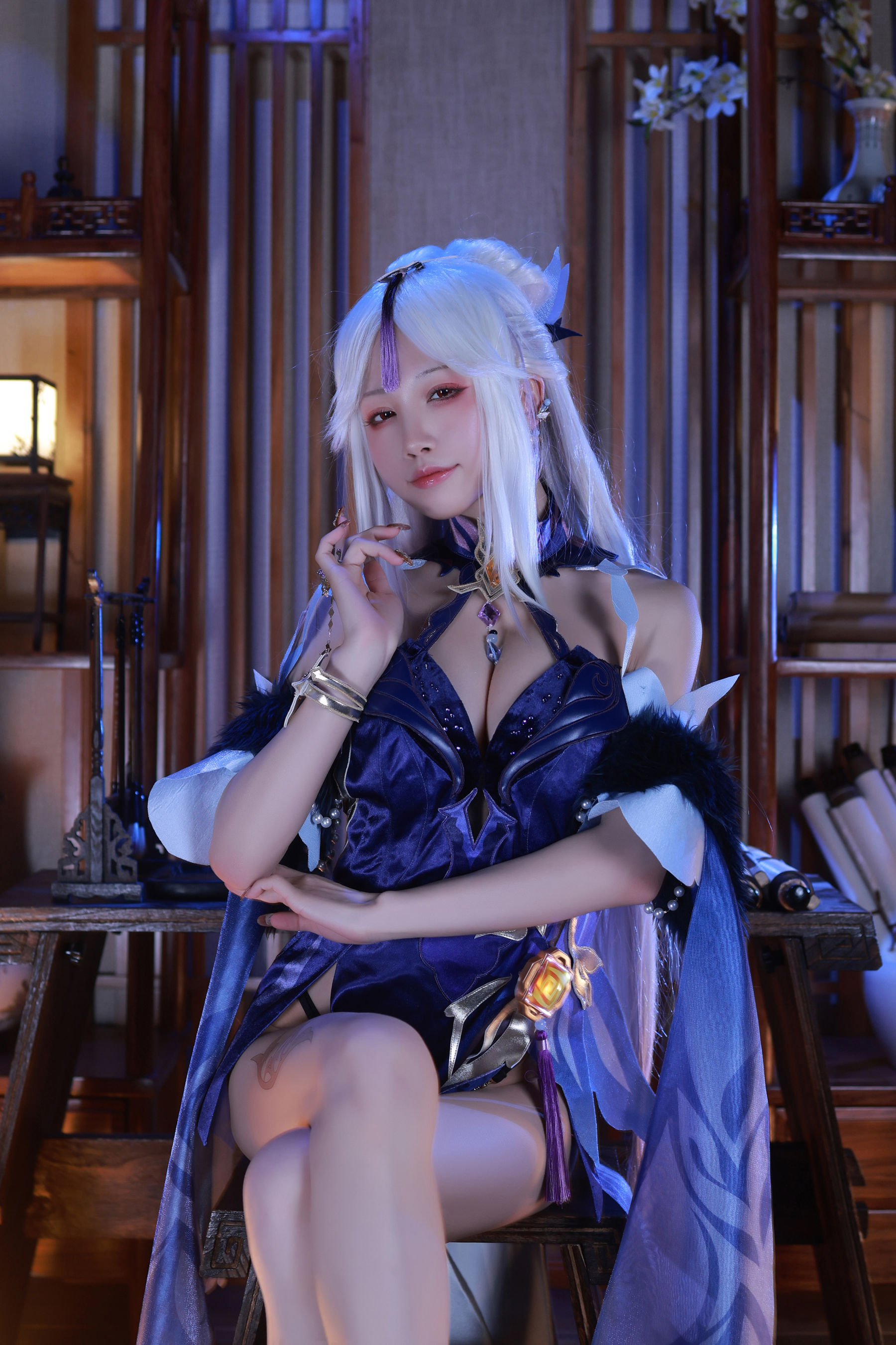 [福利COS] 动漫博主水淼aqua - 凝光