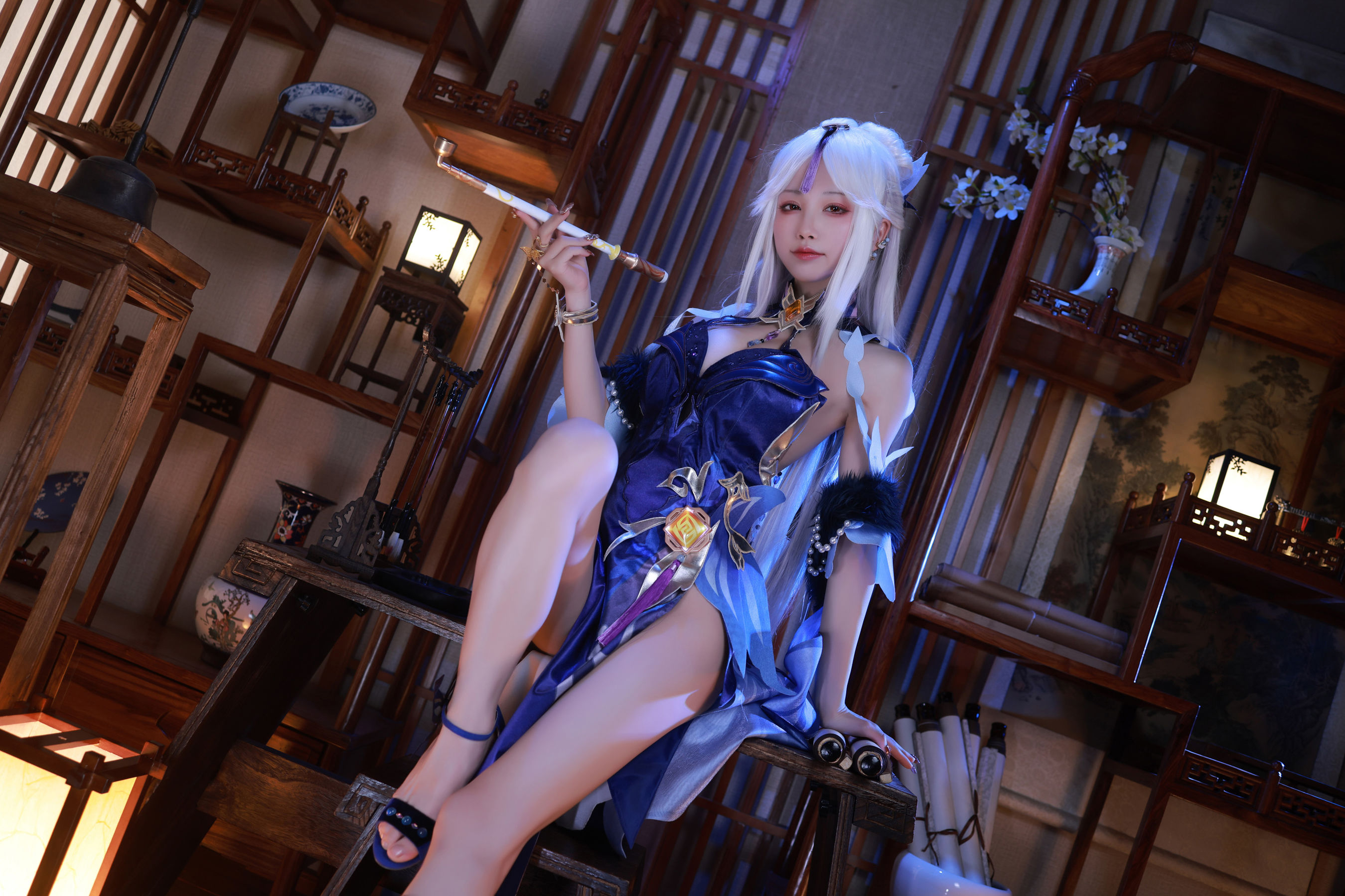 [福利COS] 动漫博主水淼aqua - 凝光