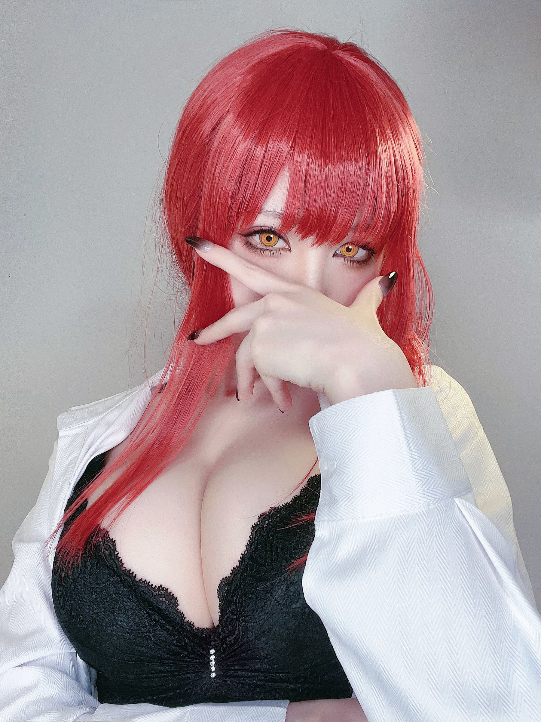 [福利COS] 动漫博主水淼aqua - 玛奇玛自拍