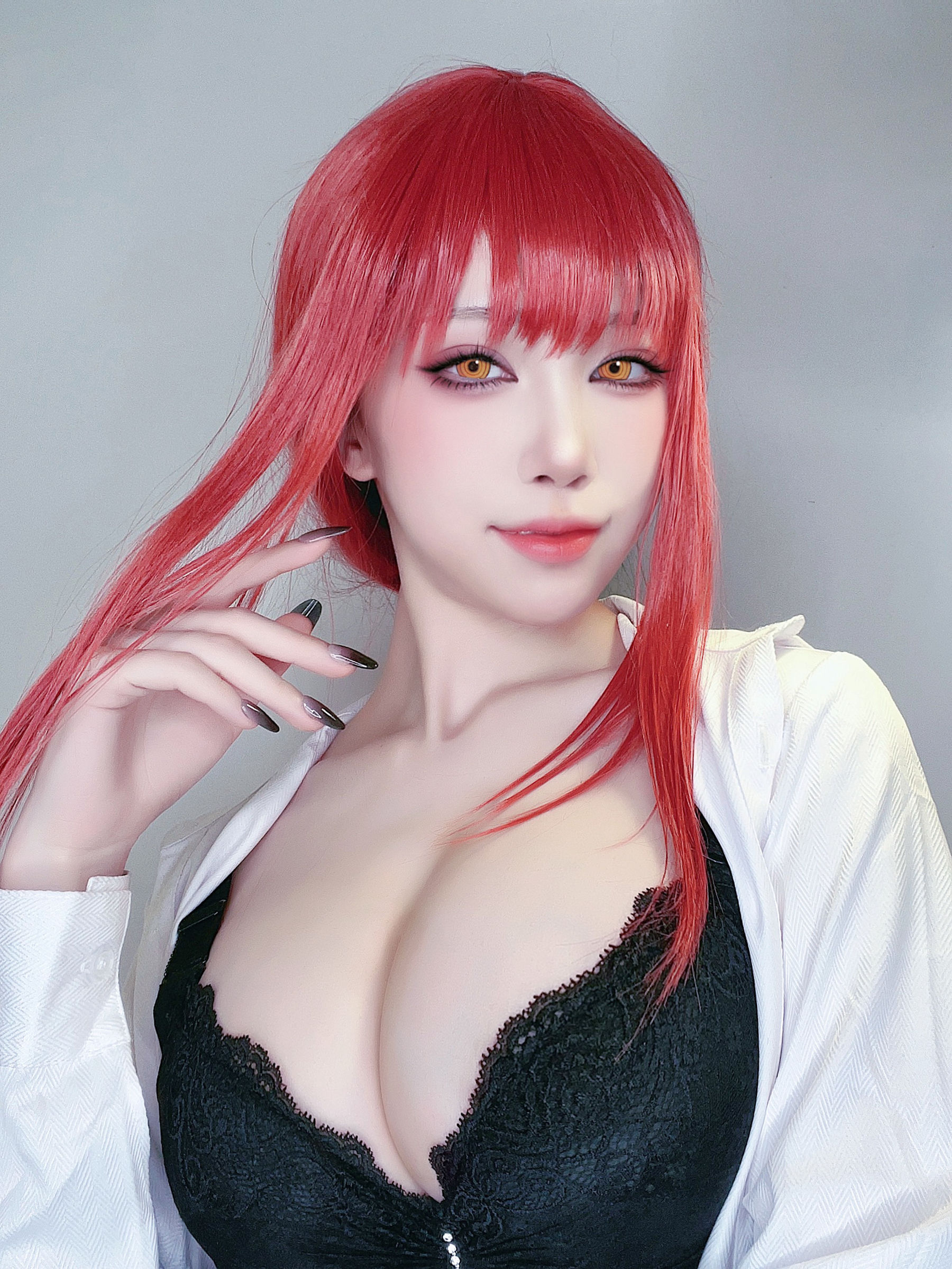 [福利COS] 动漫博主水淼aqua - 玛奇玛自拍