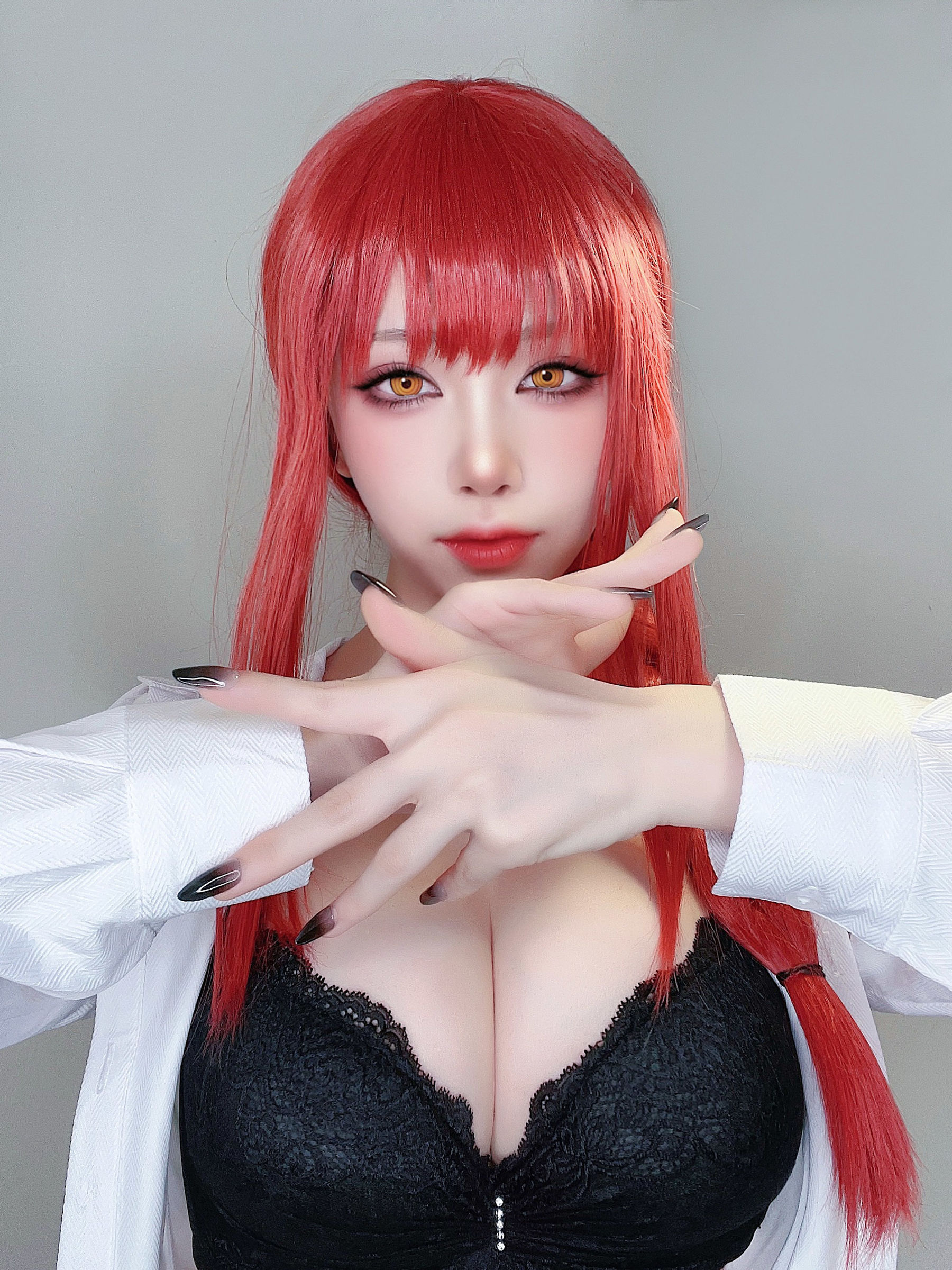 [福利COS] 动漫博主水淼aqua - 玛奇玛自拍