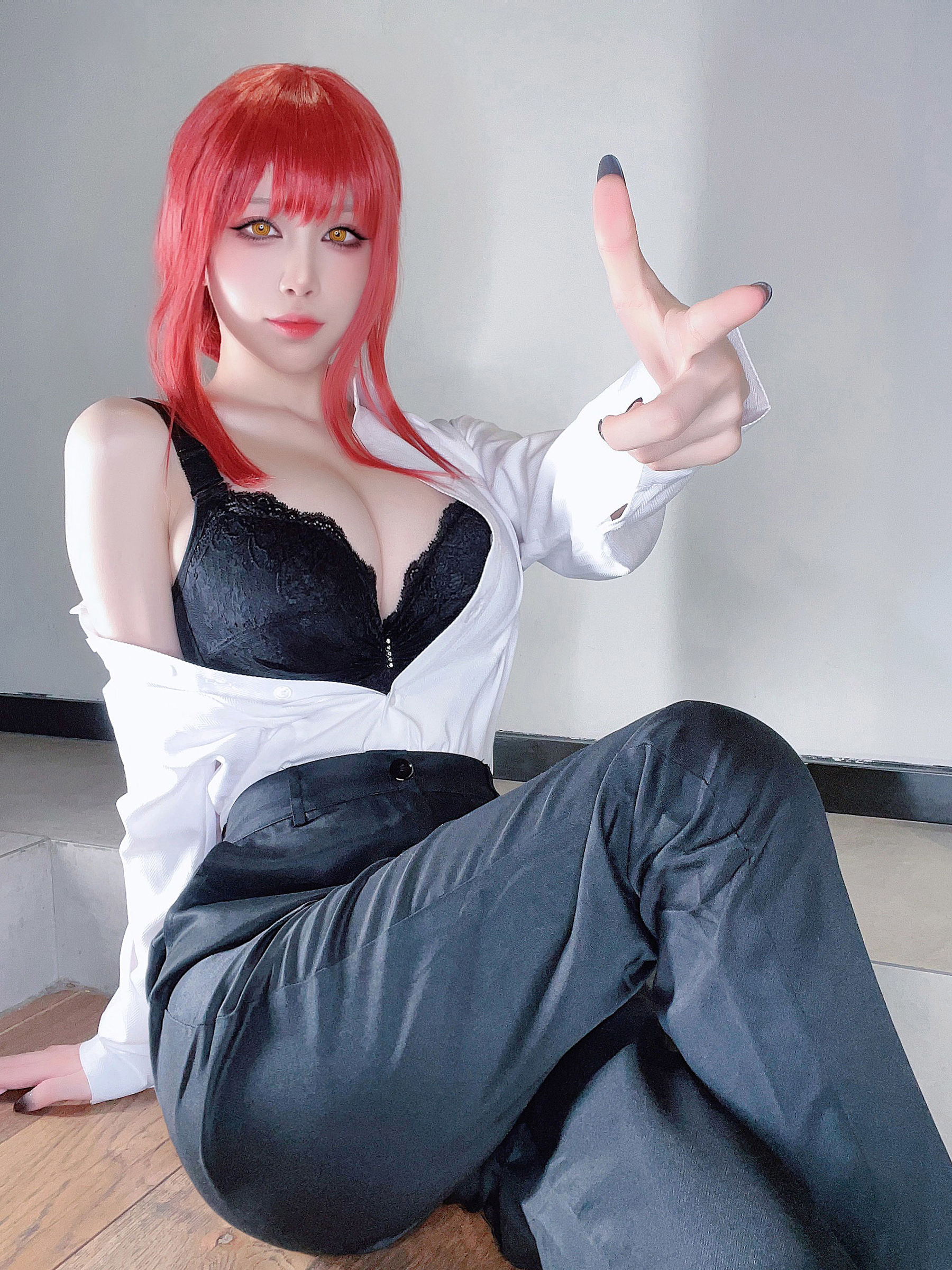 [福利COS] 动漫博主水淼aqua - 玛奇玛自拍