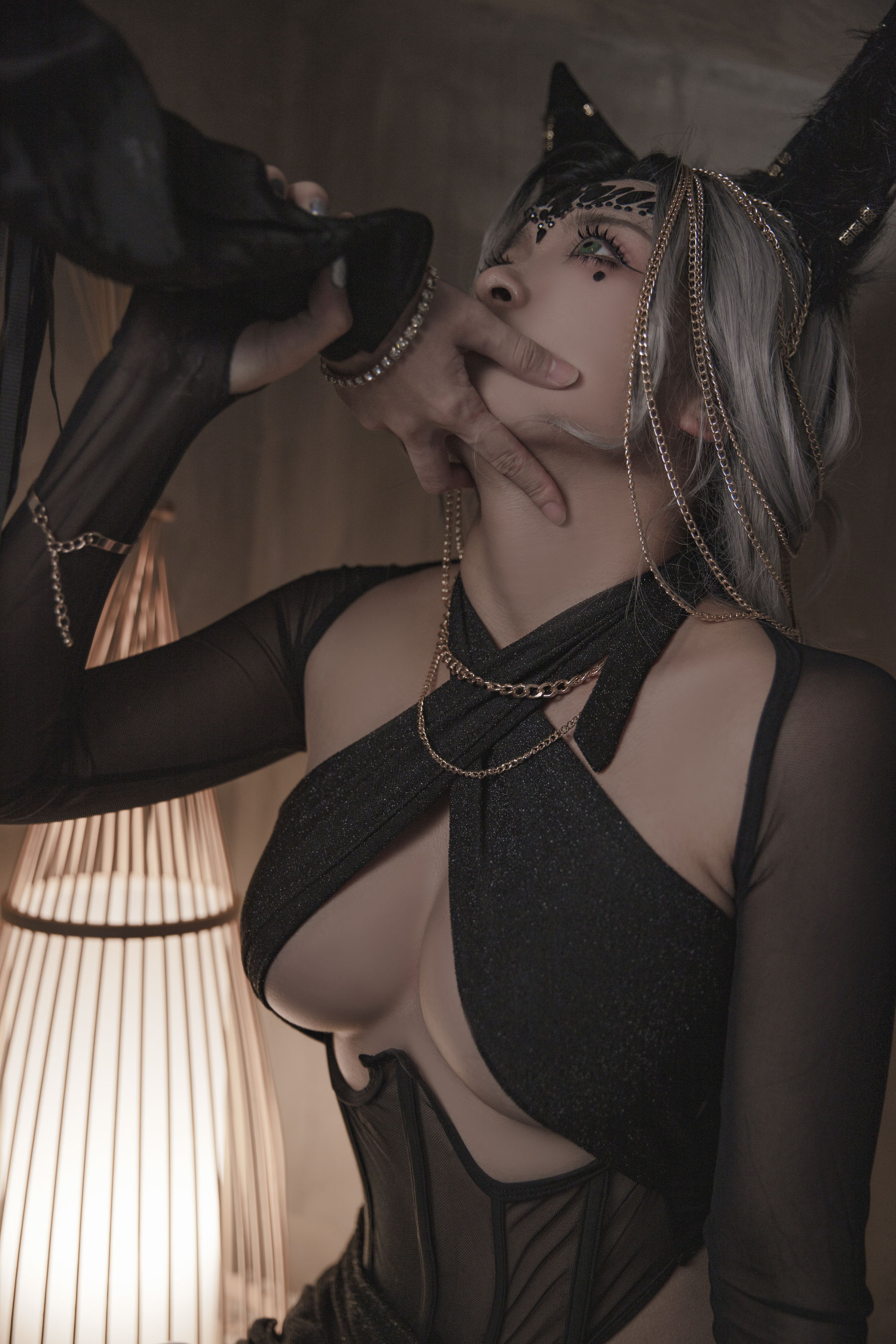 [福利COS] 动漫博主洛璃LoLiSAMA - 狼少女 狼女的调教