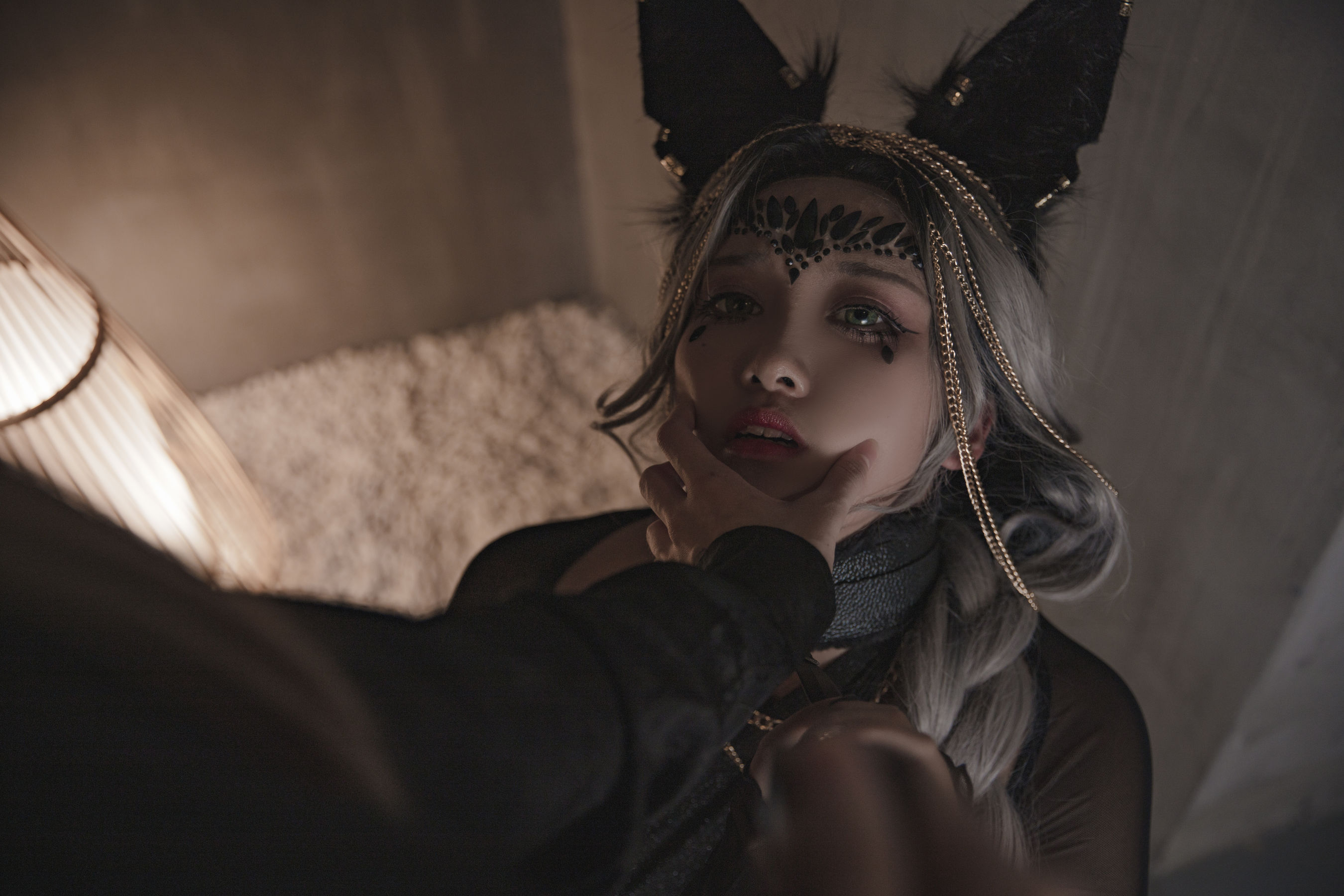 [福利COS] 动漫博主洛璃LoLiSAMA - 狼少女 狼女的调教