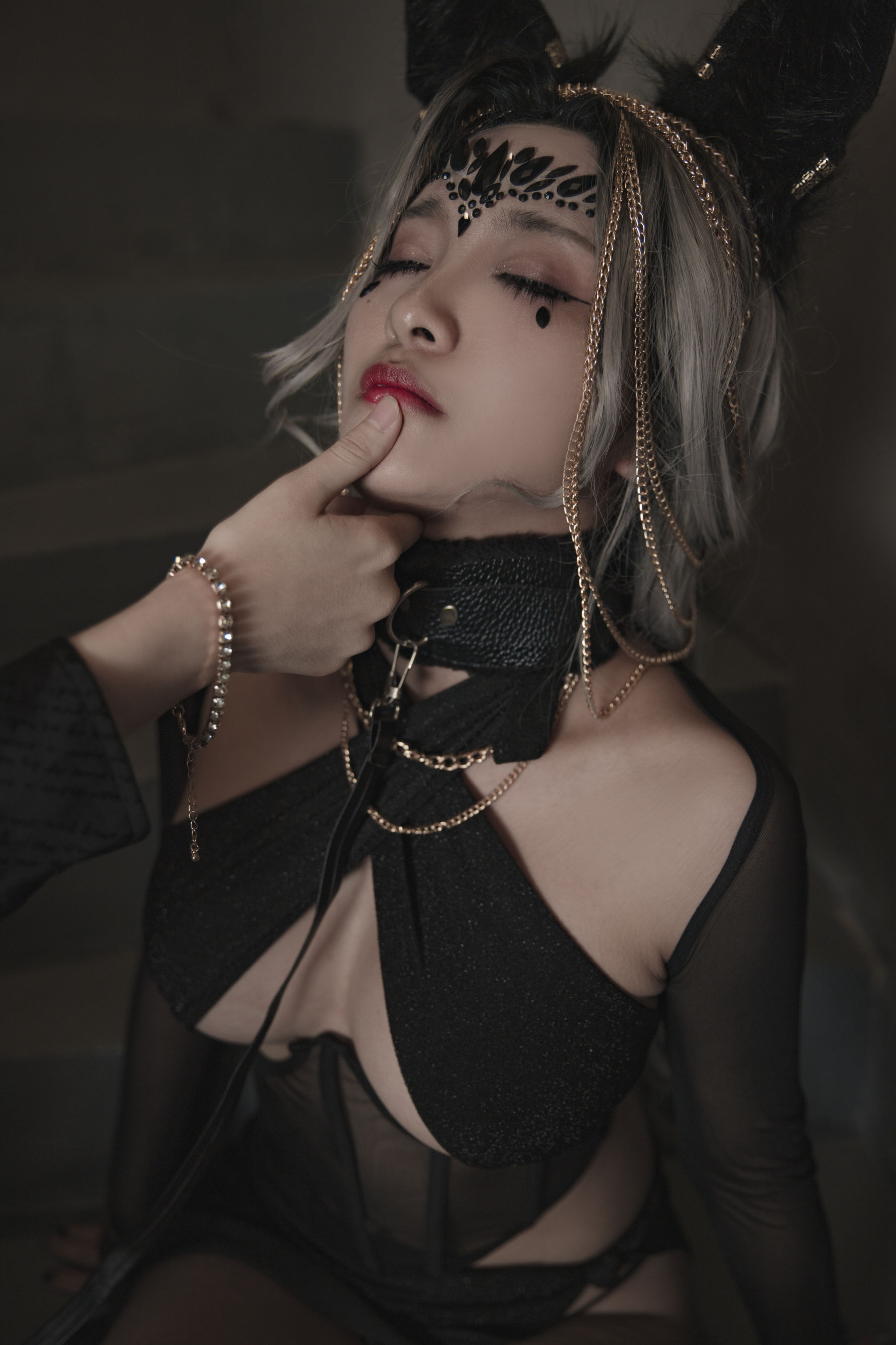 [福利COS] 动漫博主洛璃LoLiSAMA - 狼少女 狼女的调教