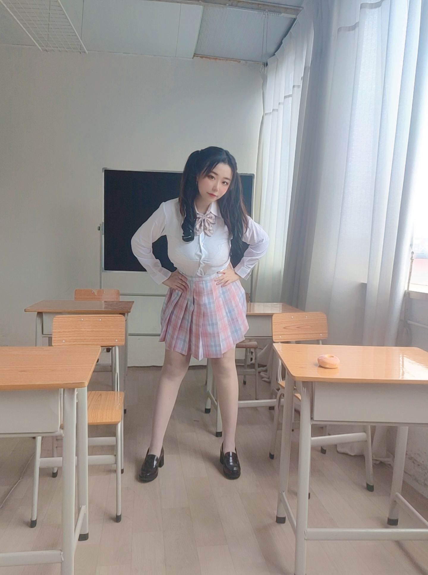 [福利COS] 动漫博主穆零Mu0 - 老师学生