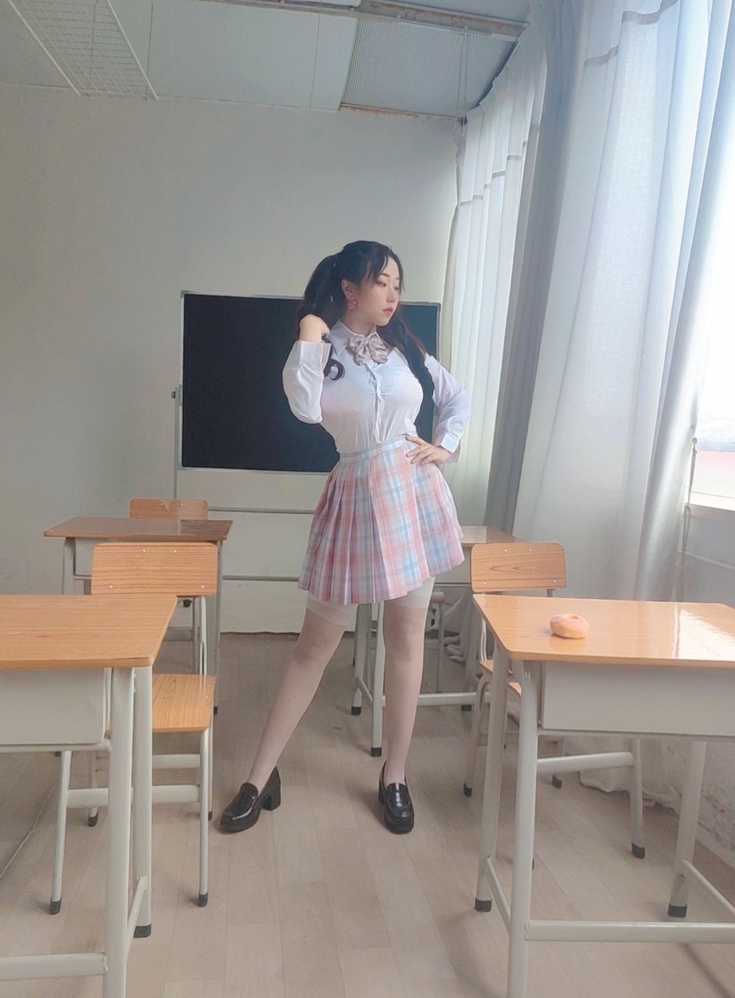 [福利COS] 动漫博主穆零Mu0 - 老师学生
