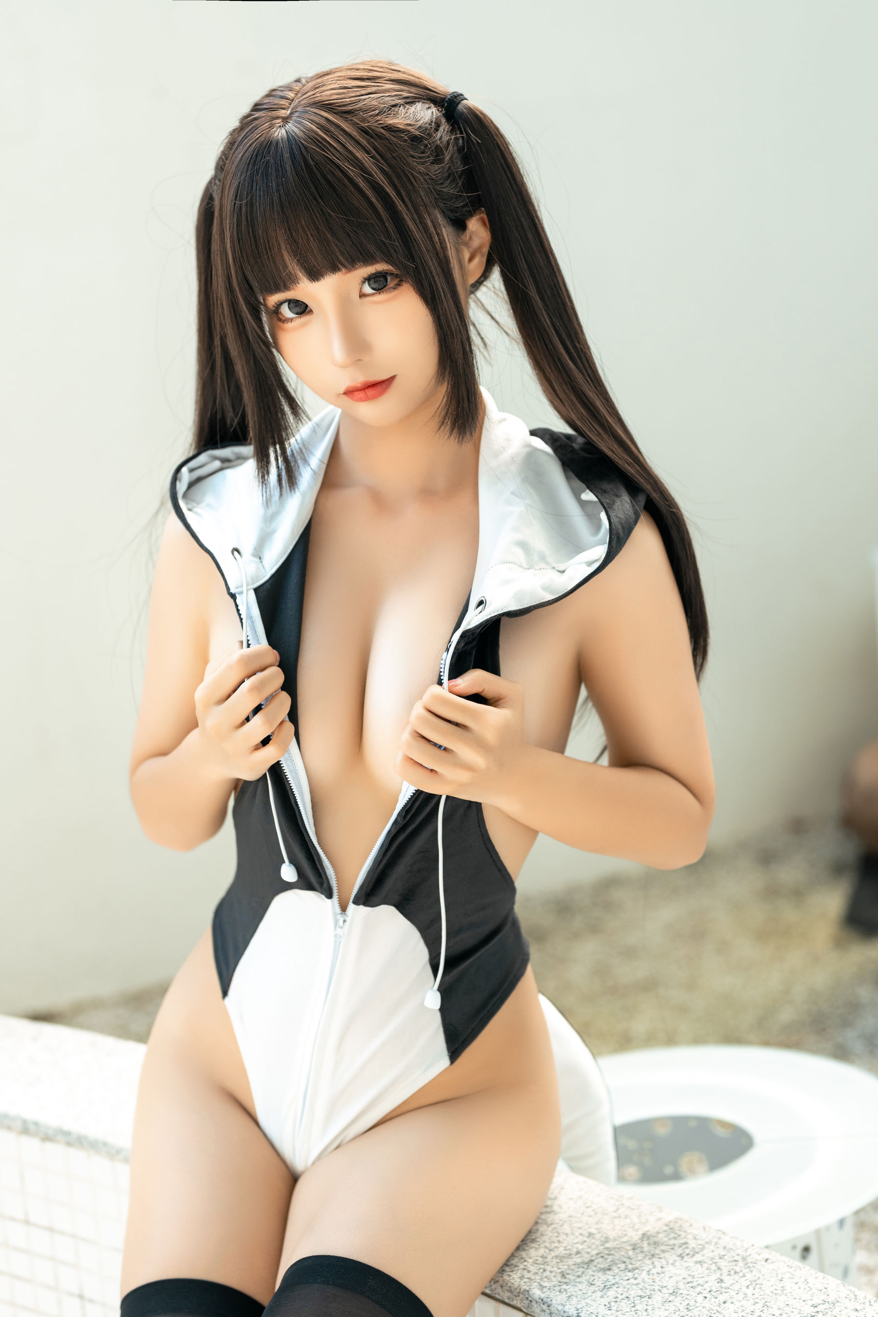 [福利COS] 动漫博主蠢沫沫 - 小虎鲸