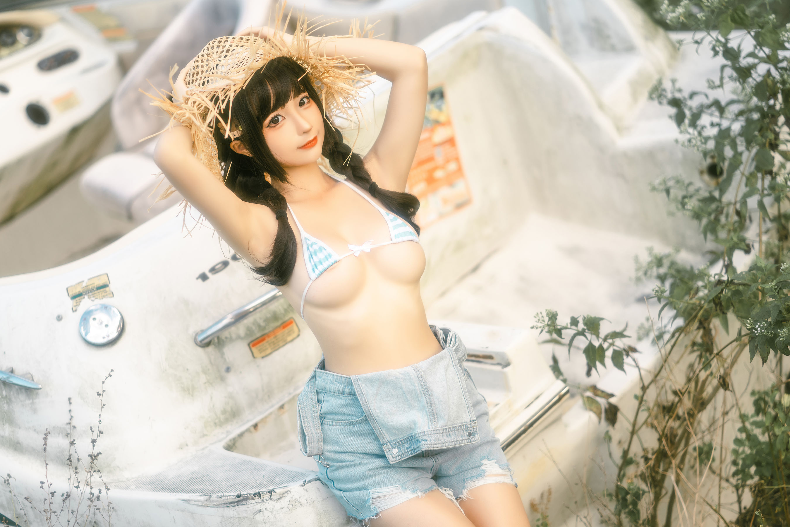 [福利COS] 动漫博主蠢沫沫 - 废船记