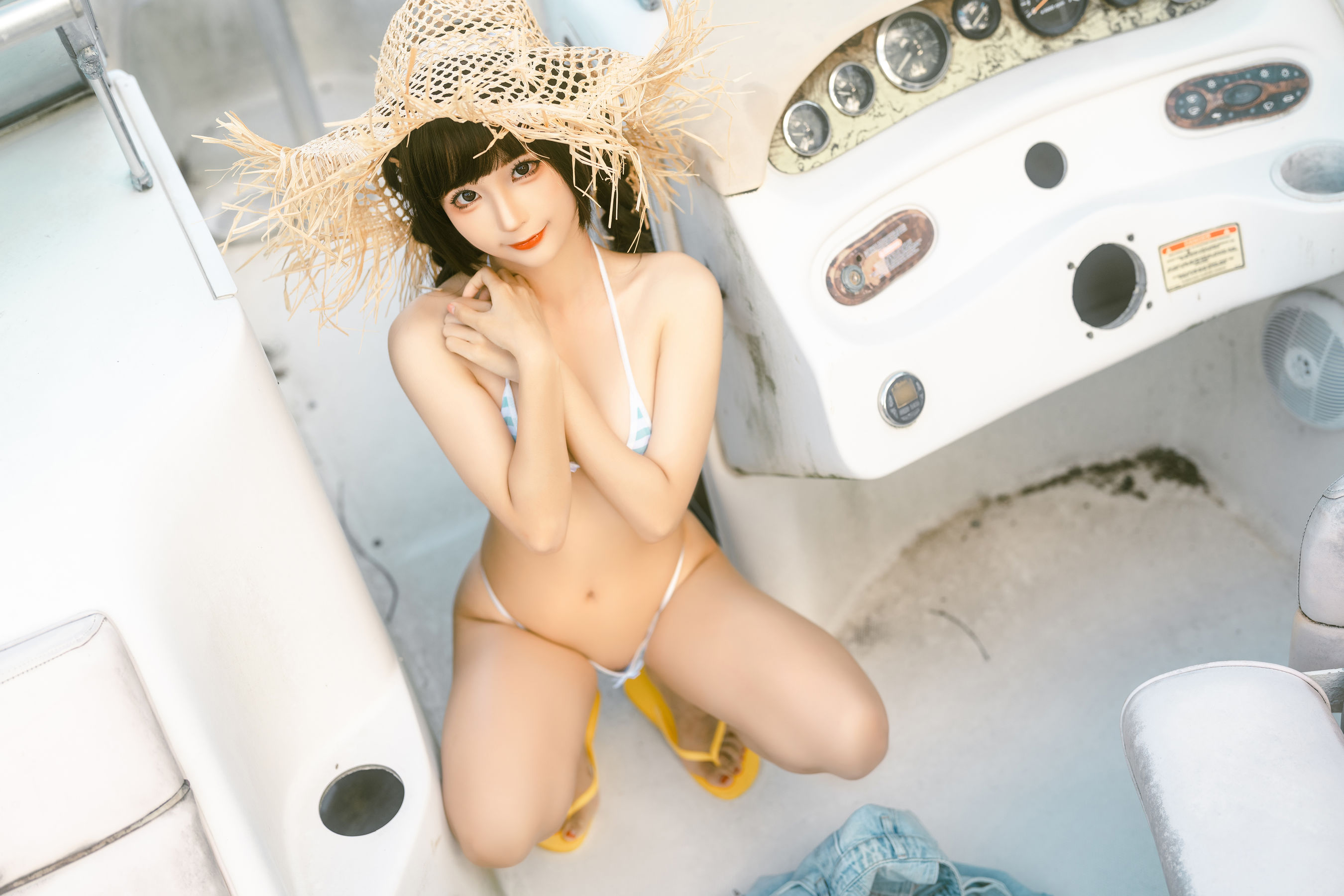 [福利COS] 动漫博主蠢沫沫 - 废船记