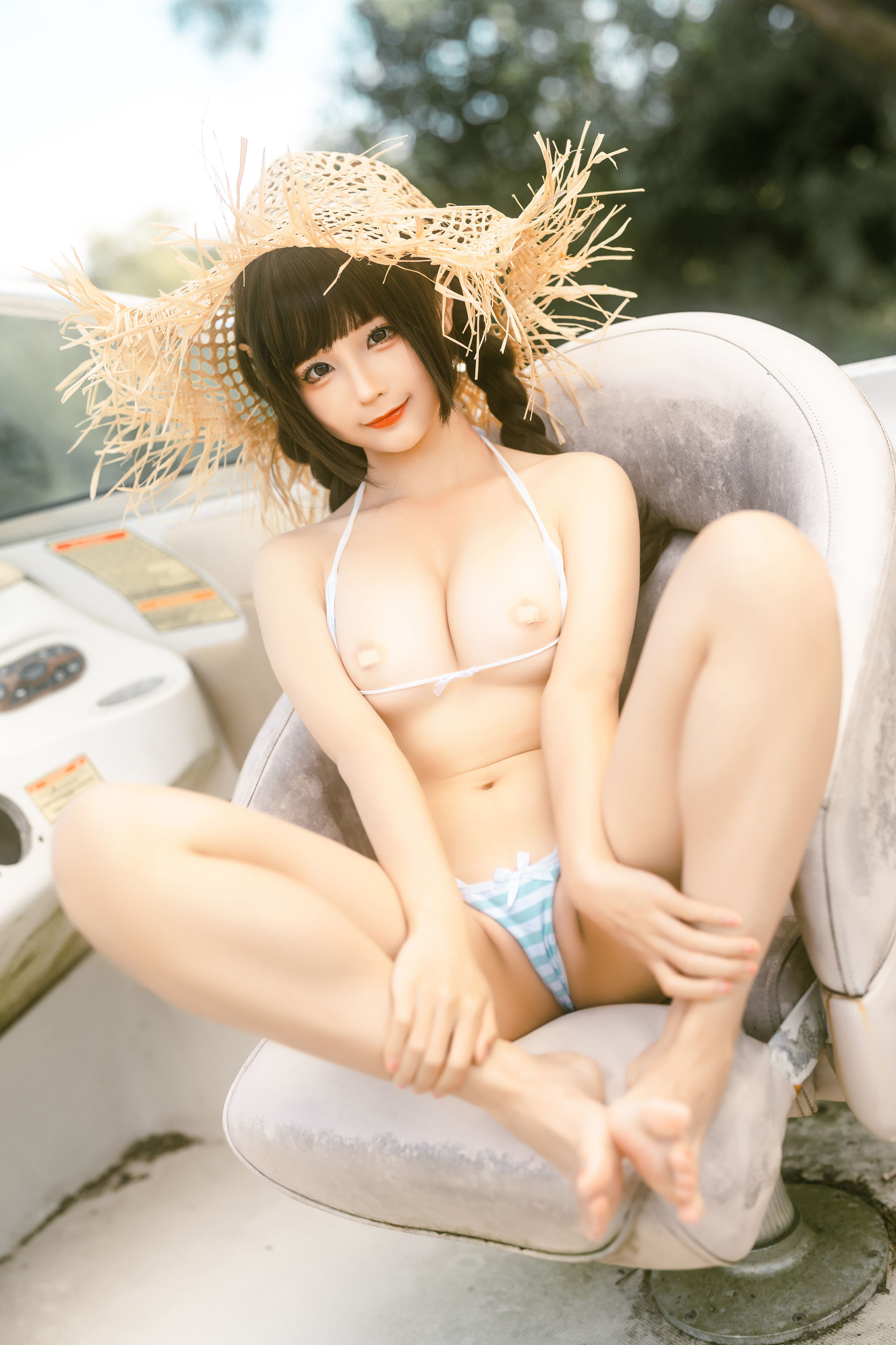[福利COS] 动漫博主蠢沫沫 - 废船记