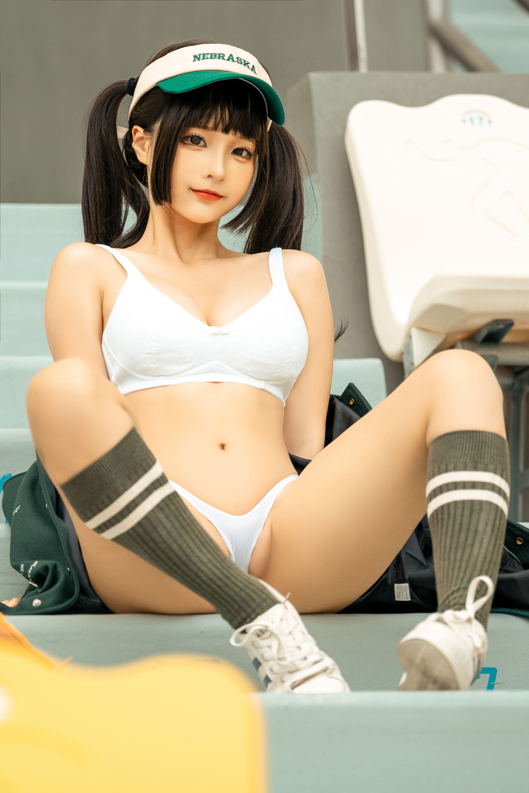[福利COS] 动漫博主蠢沫沫 - 棒球女孩
