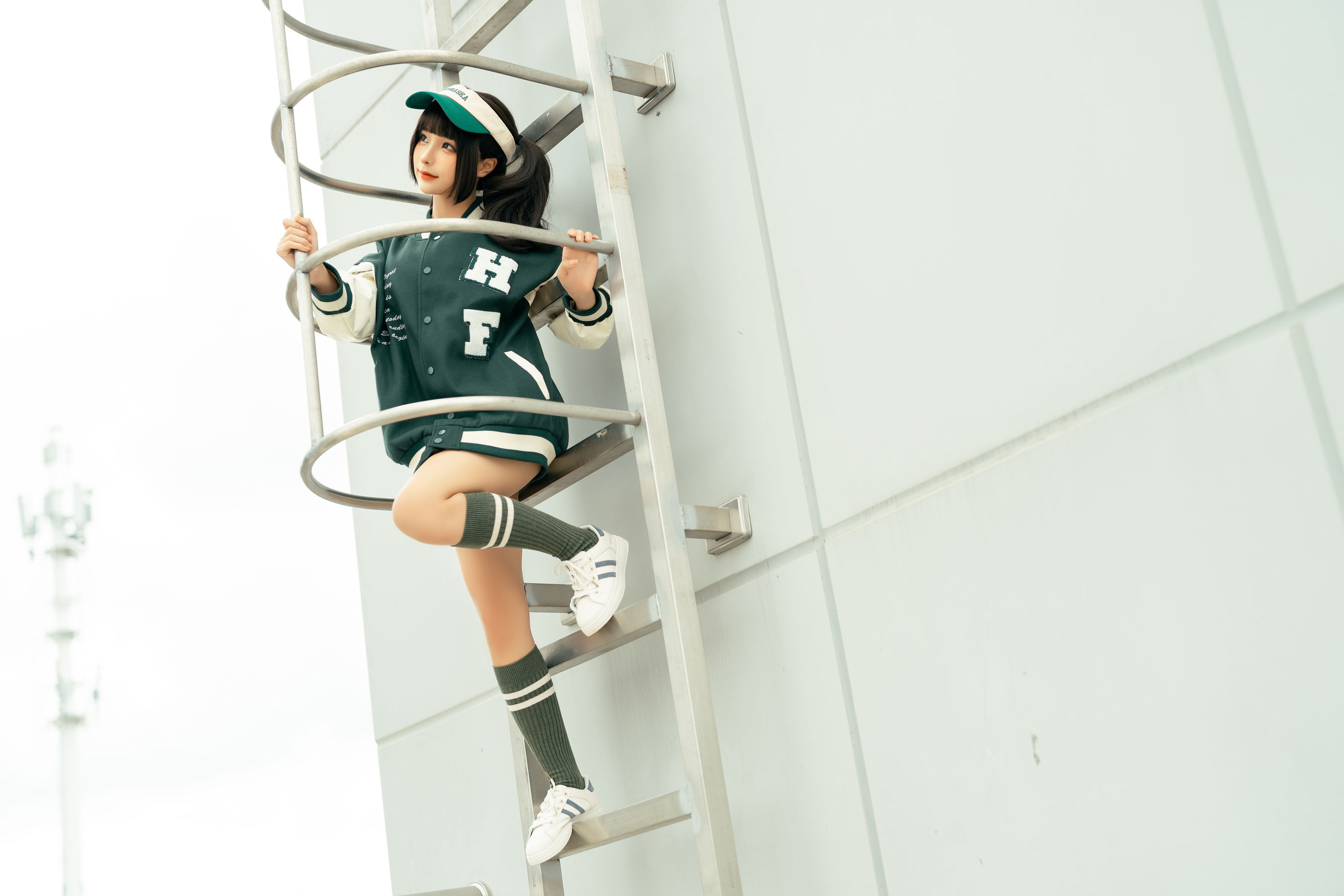 [福利COS] 动漫博主蠢沫沫 - 棒球女孩