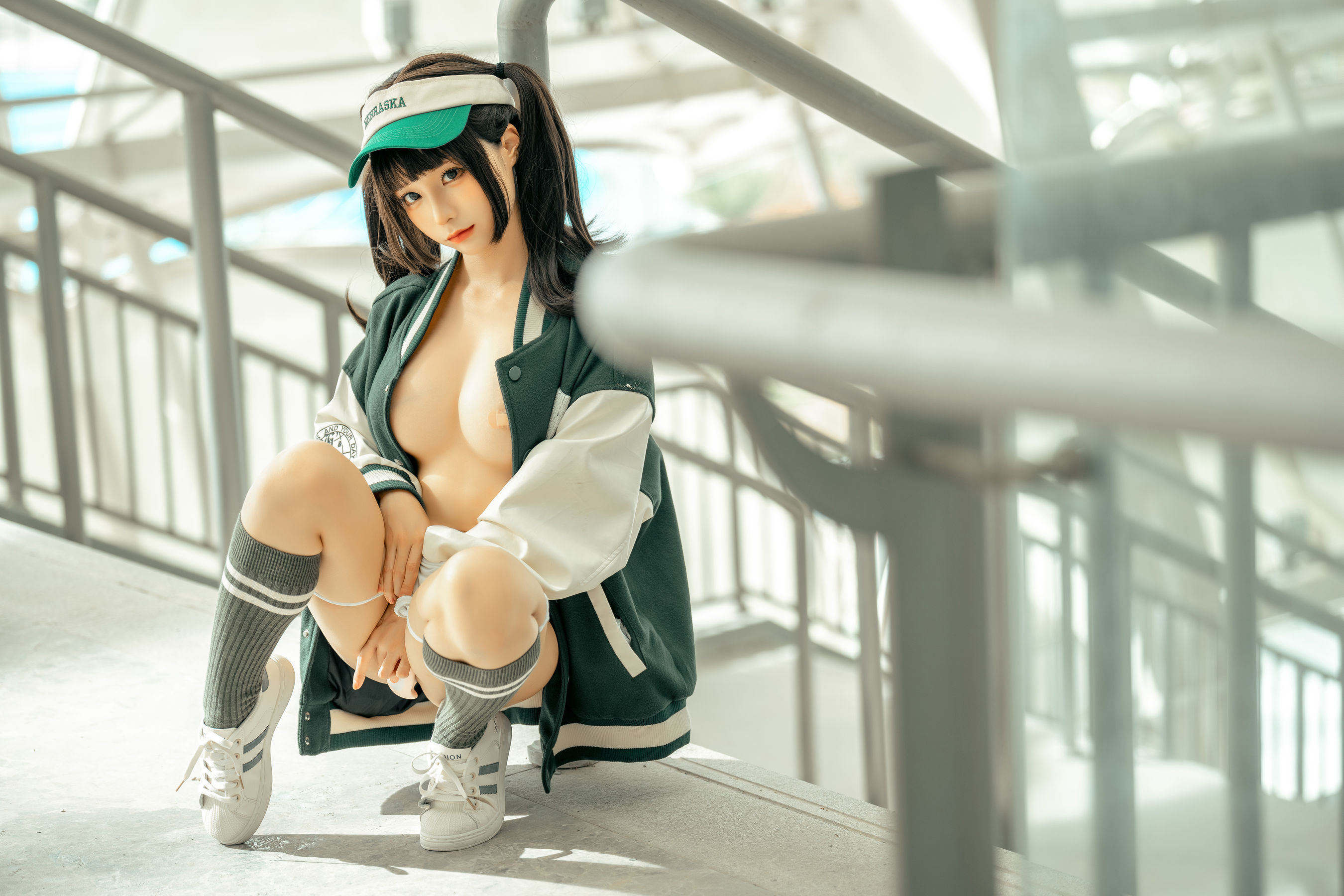 [福利COS] 动漫博主蠢沫沫 - 棒球女孩