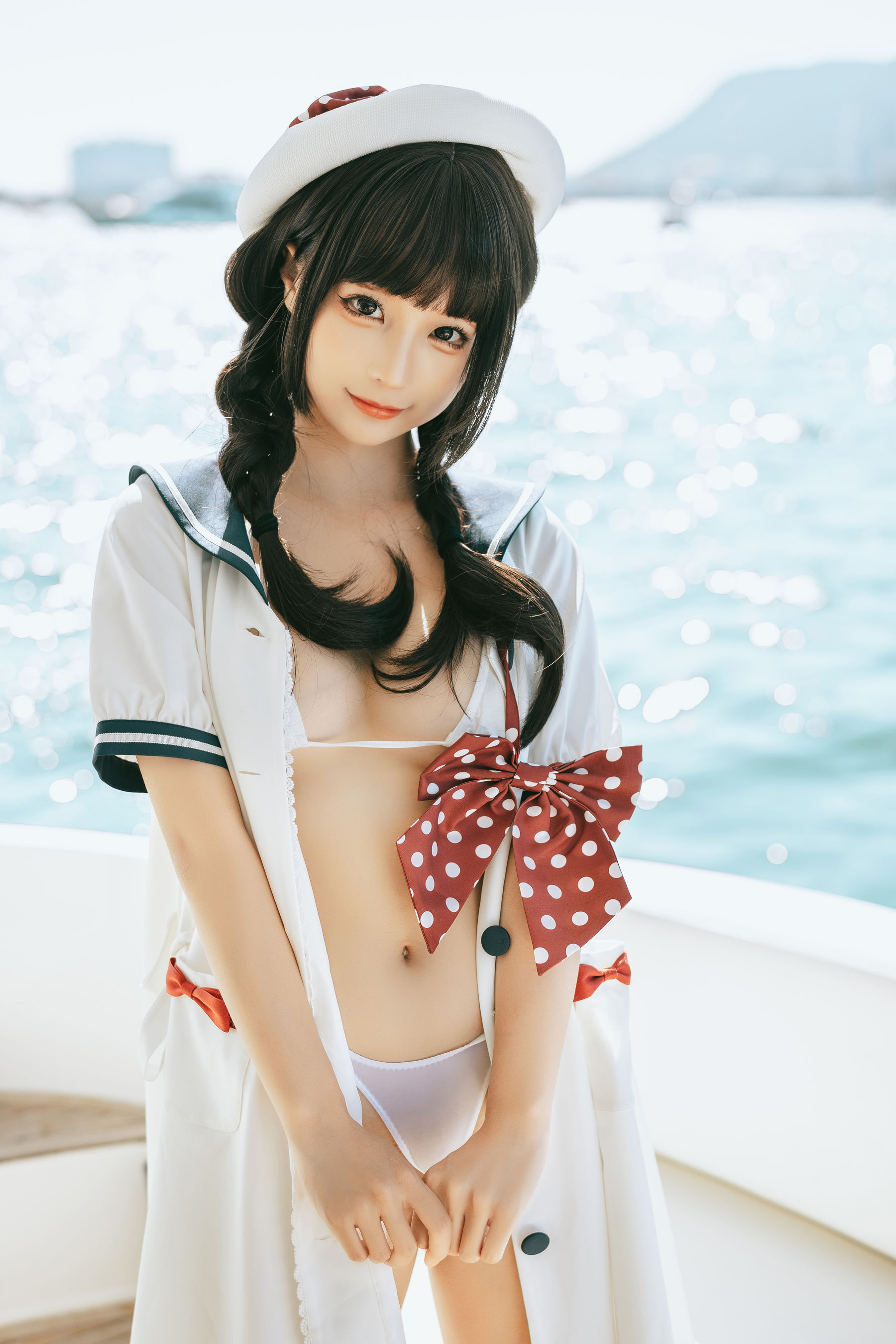 [福利COS] 动漫博主蠢沫沫 - 水手日记（绅士版）