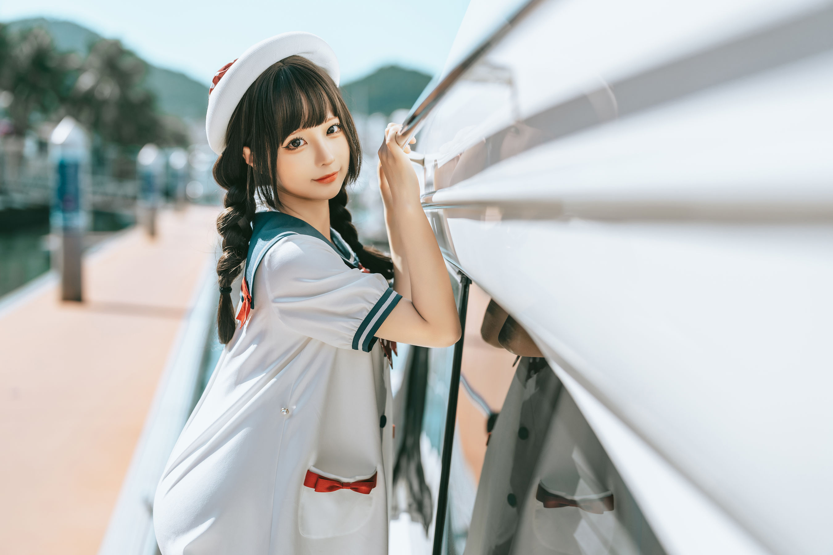 [福利COS] 动漫博主蠢沫沫 - 水手日记（绅士版）