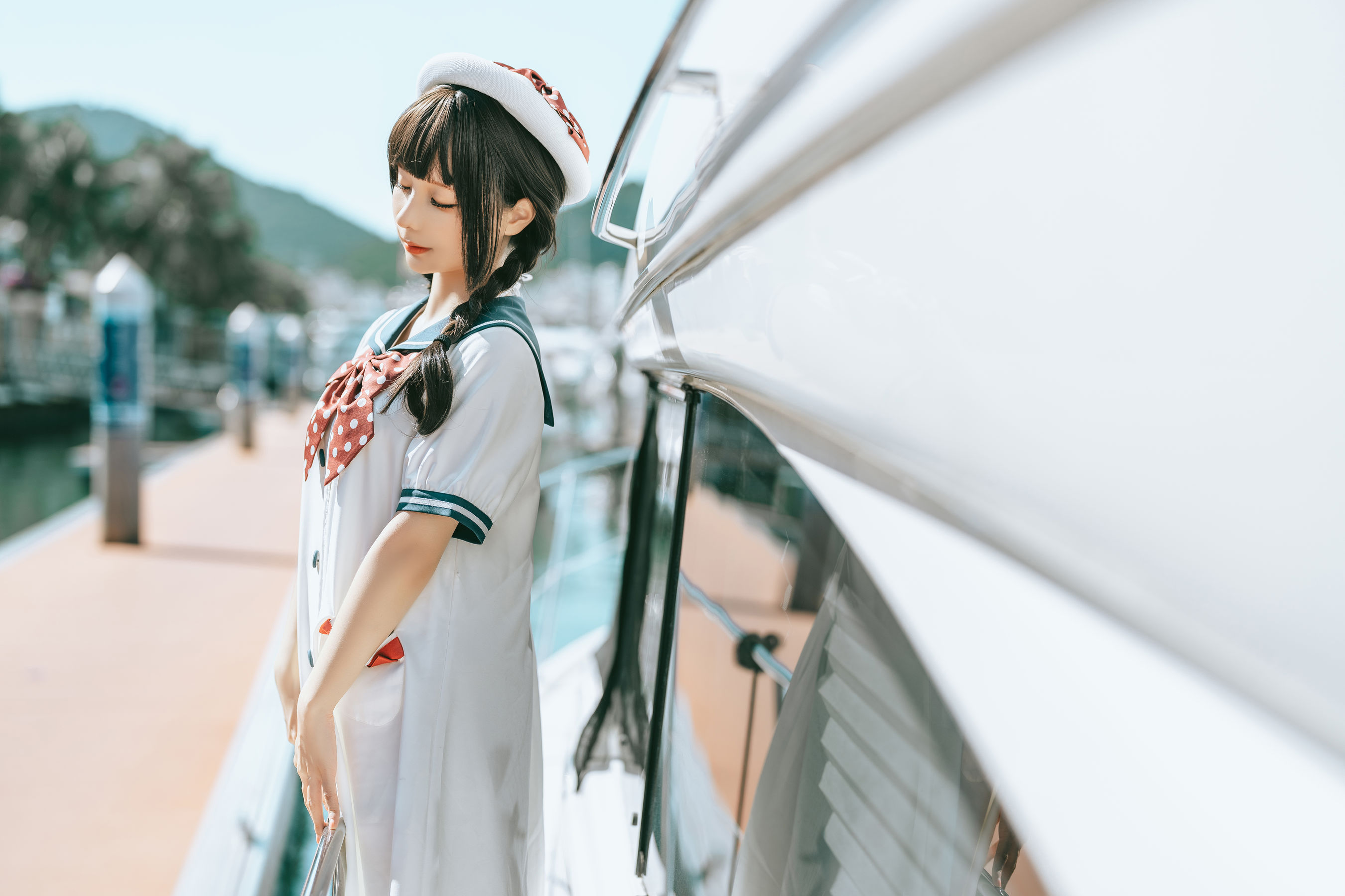 [福利COS] 动漫博主蠢沫沫 - 水手日记（绅士版）