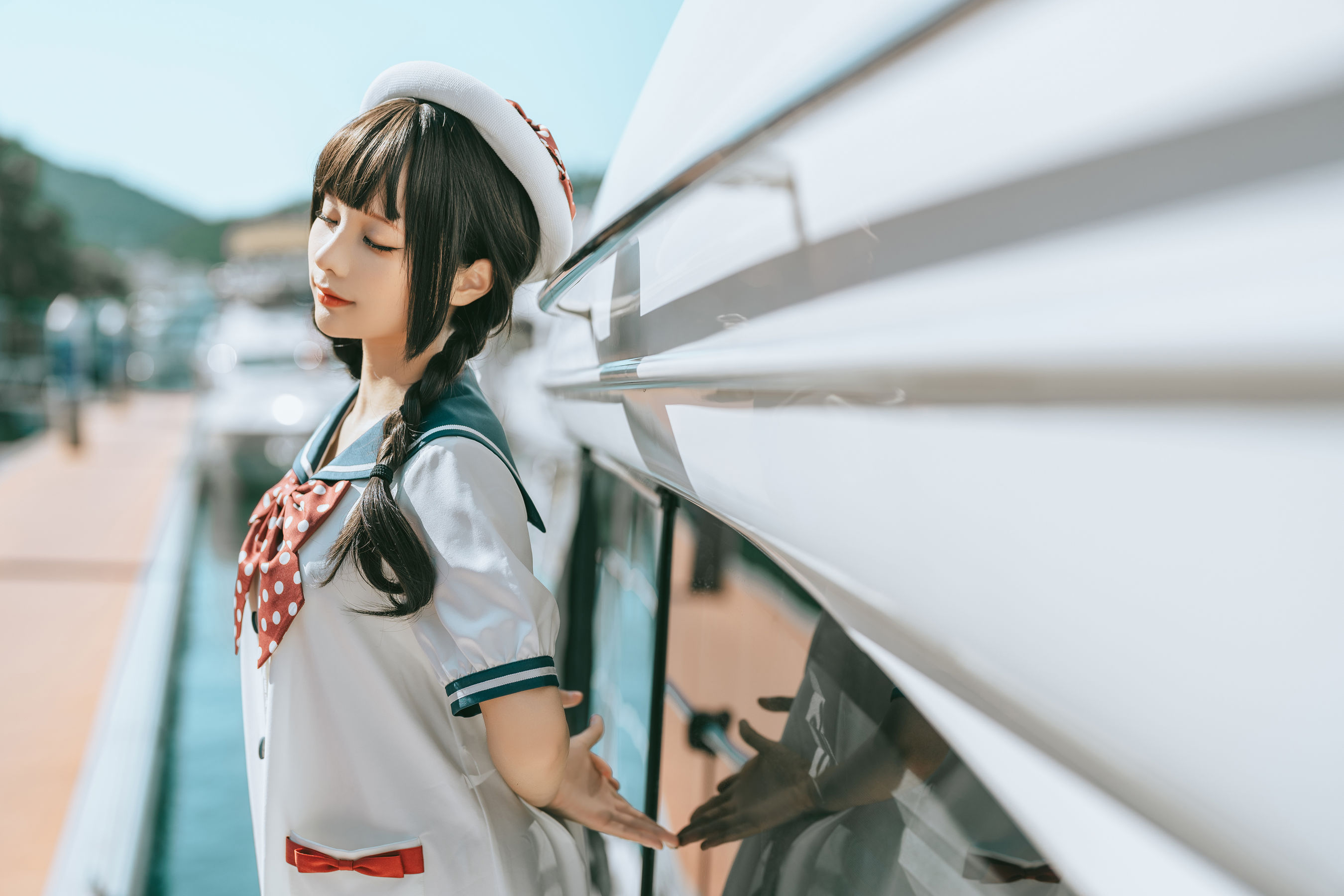 [福利COS] 动漫博主蠢沫沫 - 水手日记（绅士版）