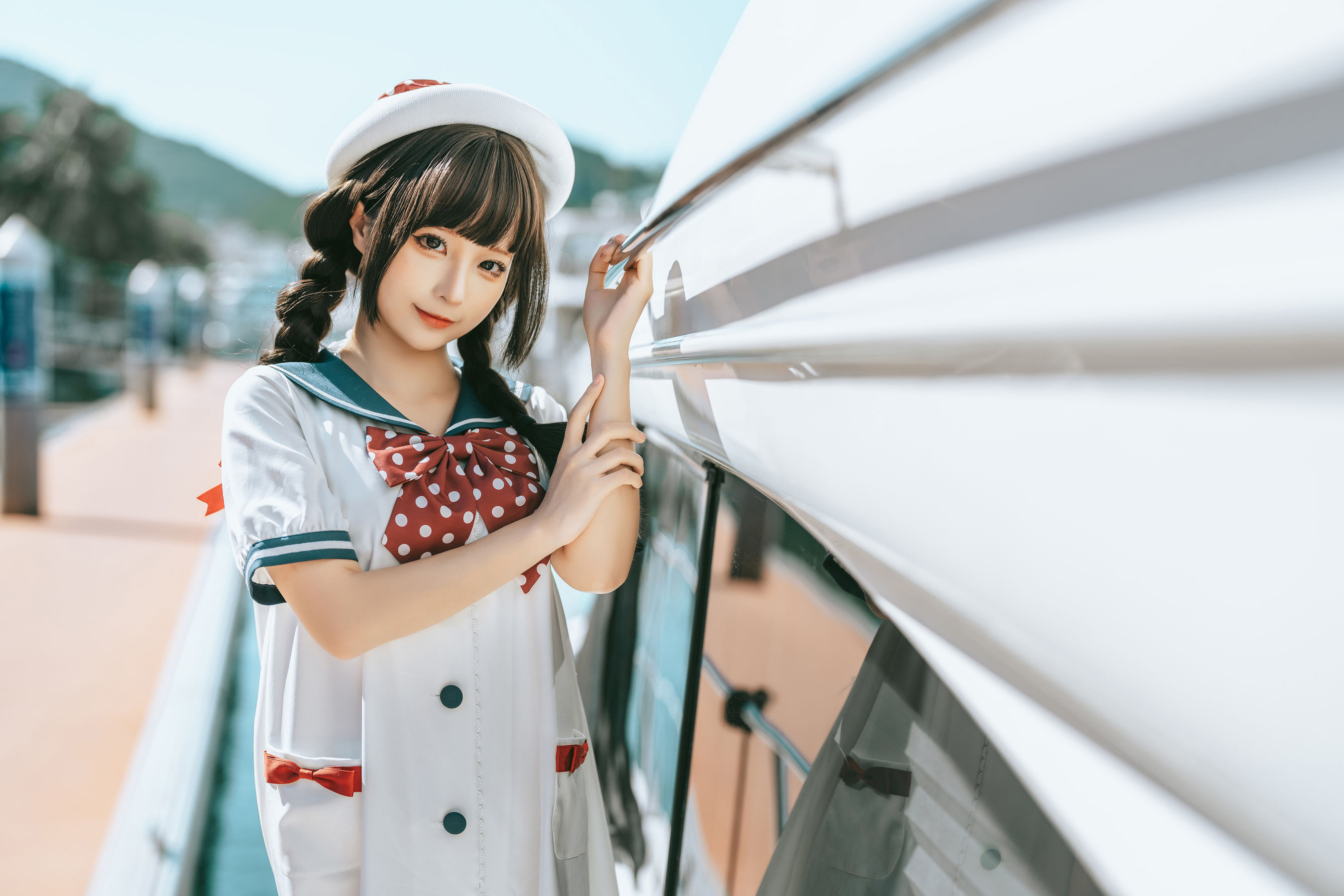 [福利COS] 动漫博主蠢沫沫 - 水手日记（绅士版）