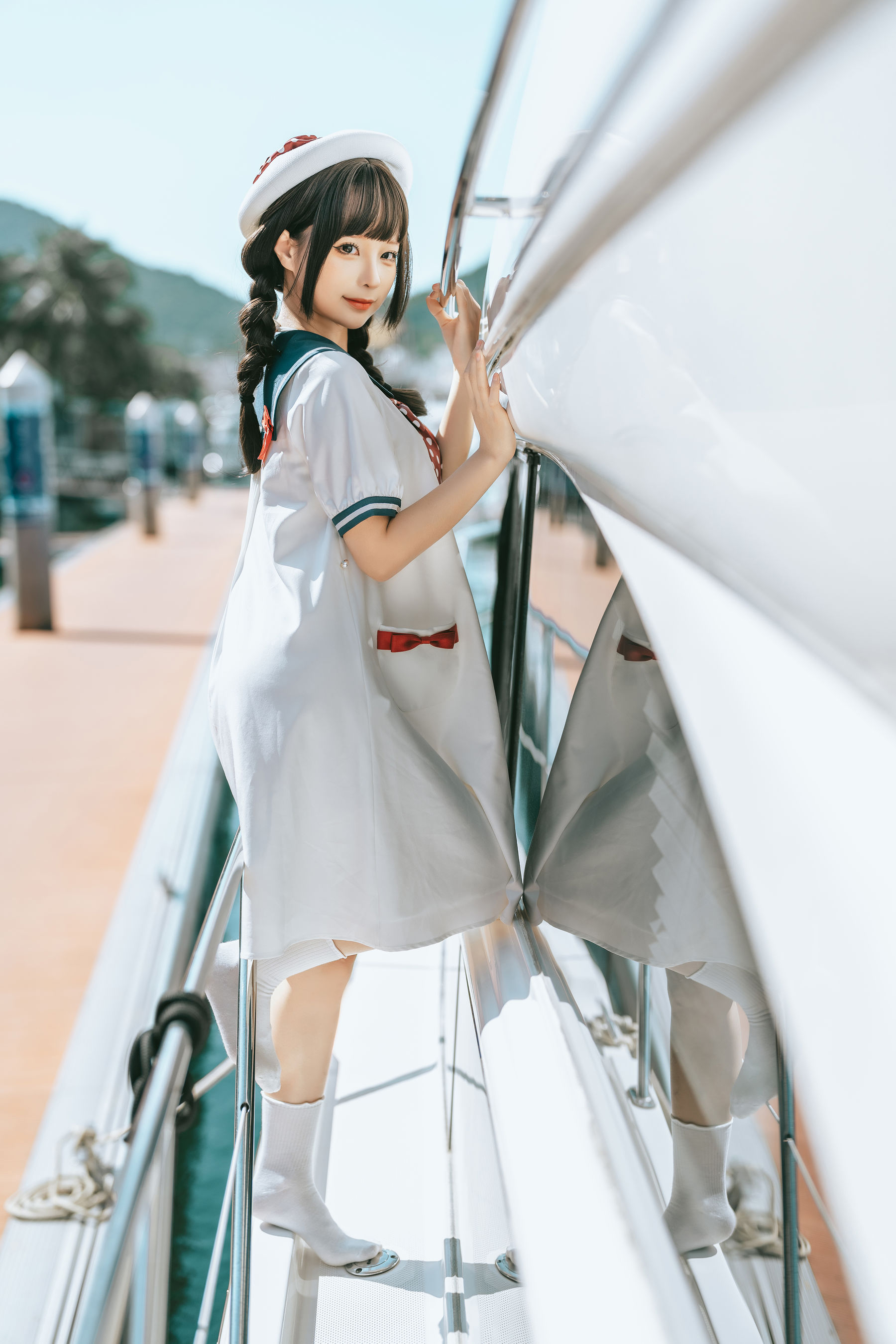 [福利COS] 动漫博主蠢沫沫 - 水手日记（绅士版）
