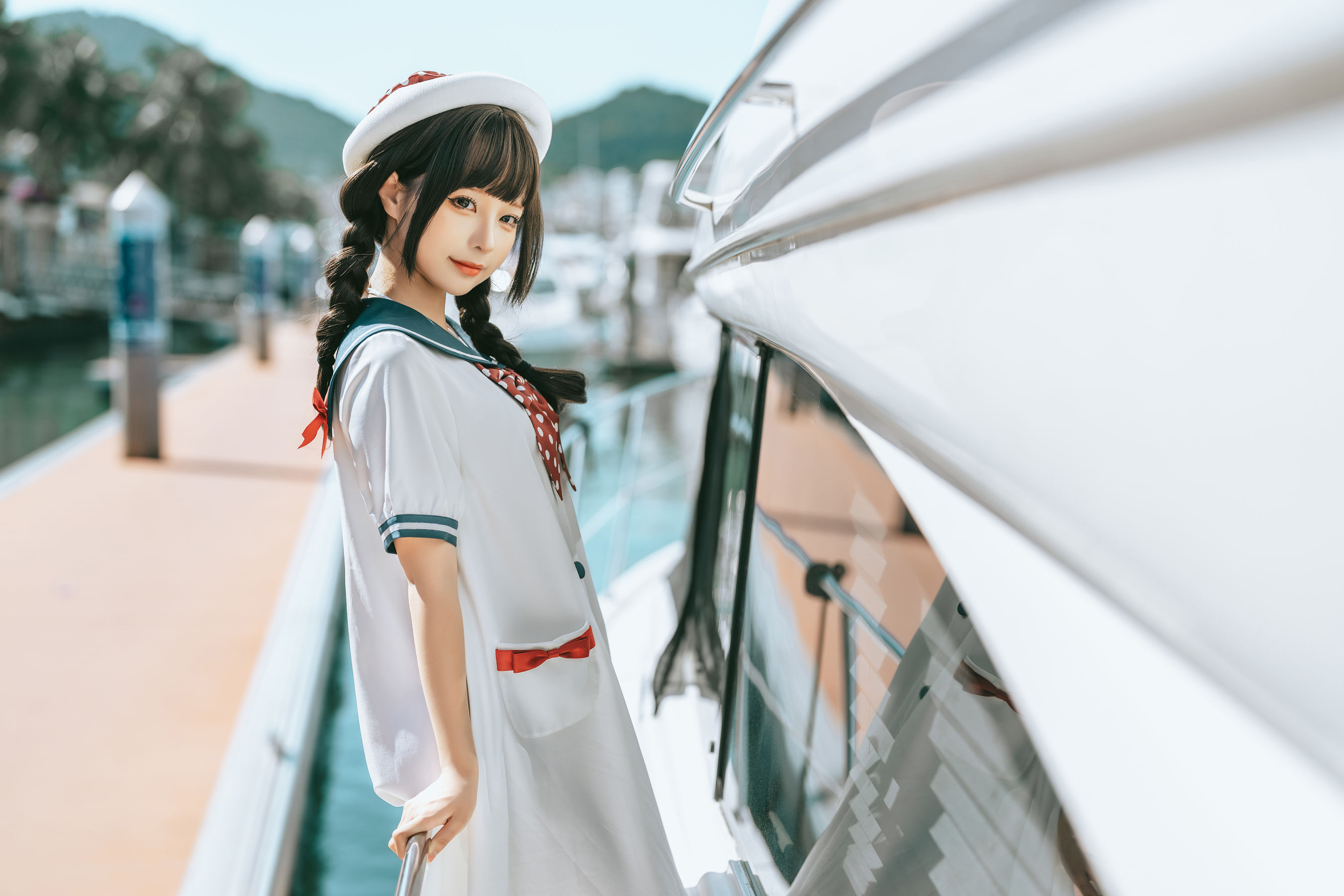 [福利COS] 动漫博主蠢沫沫 - 水手日记（绅士版）