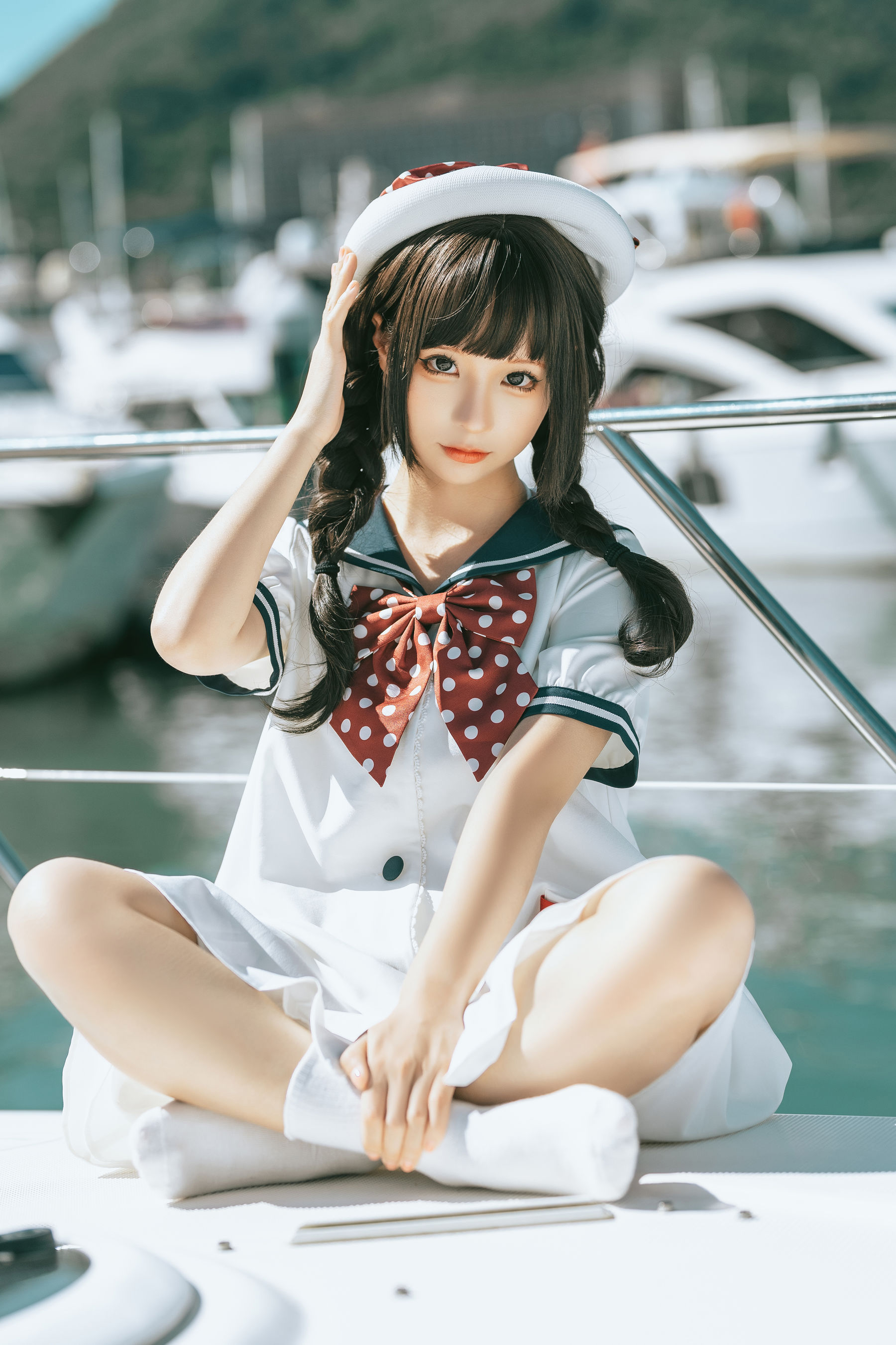 [福利COS] 动漫博主蠢沫沫 - 水手日记（绅士版）