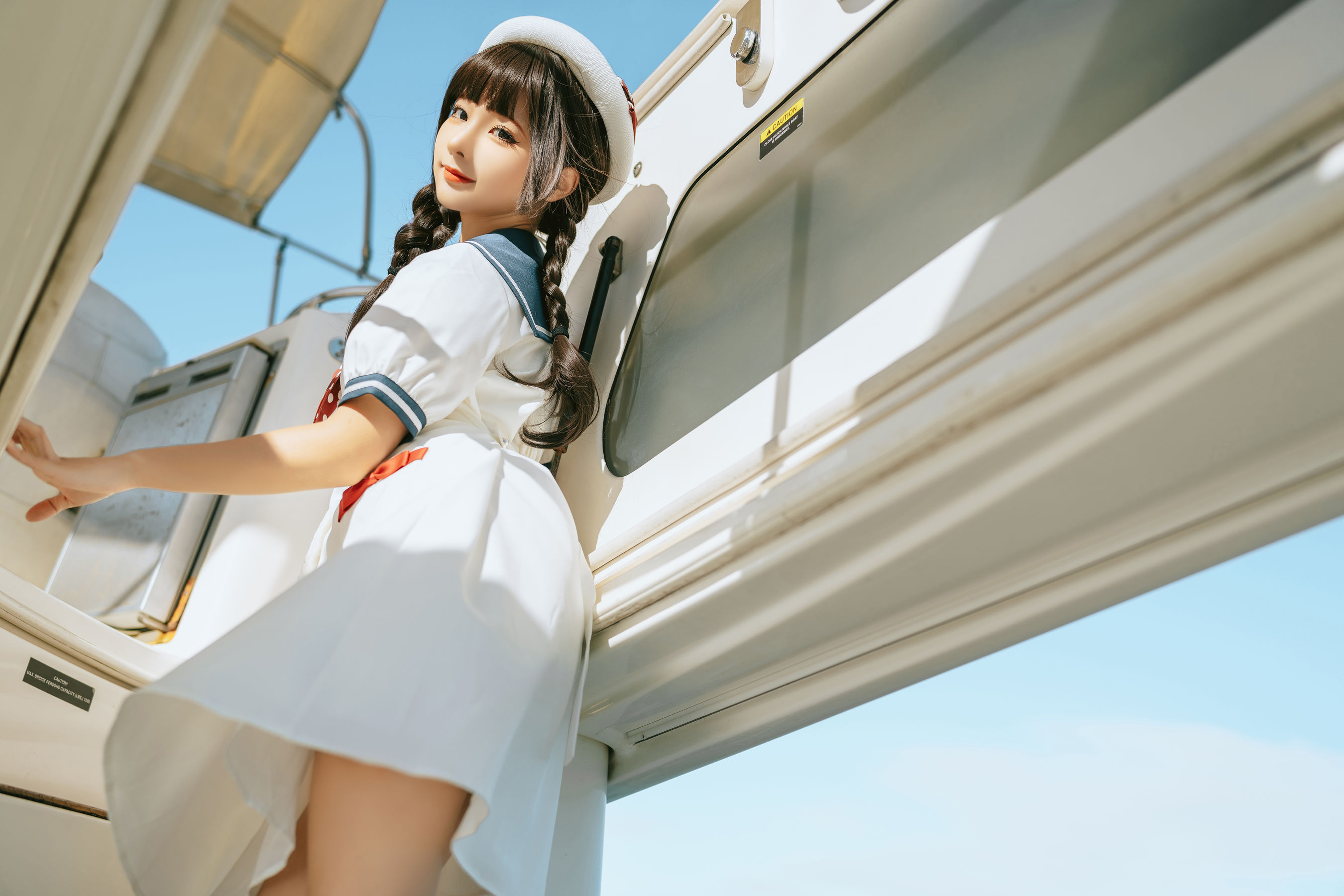 [福利COS] 动漫博主蠢沫沫 - 水手日记（绅士版）