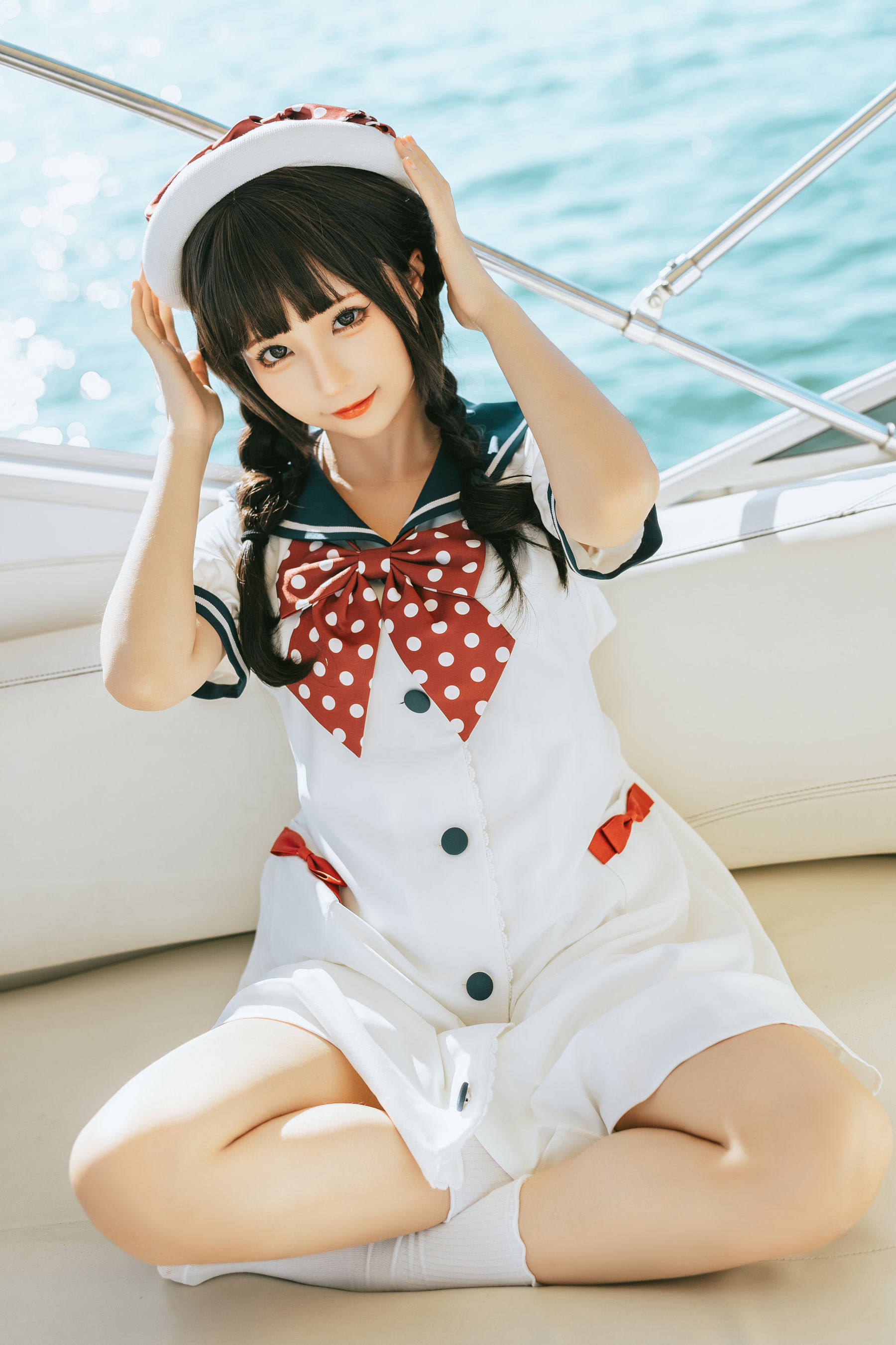 [福利COS] 动漫博主蠢沫沫 - 水手日记（绅士版）