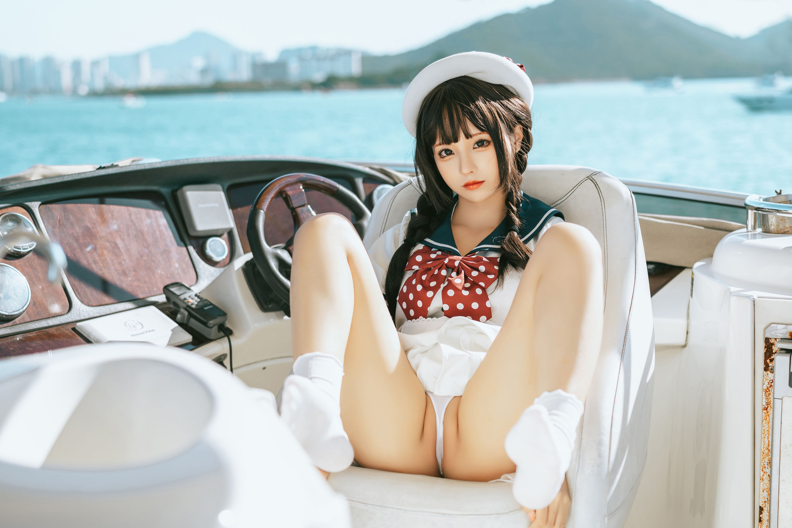 [福利COS] 动漫博主蠢沫沫 - 水手日记（绅士版）