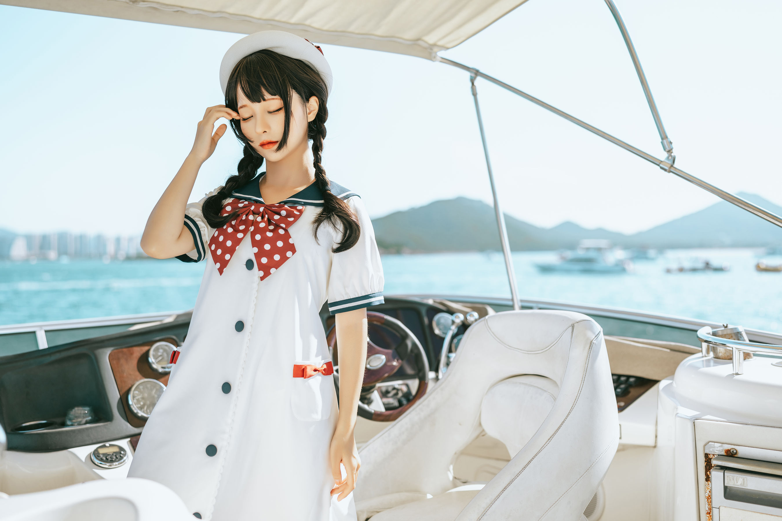 [福利COS] 动漫博主蠢沫沫 - 水手日记（绅士版）