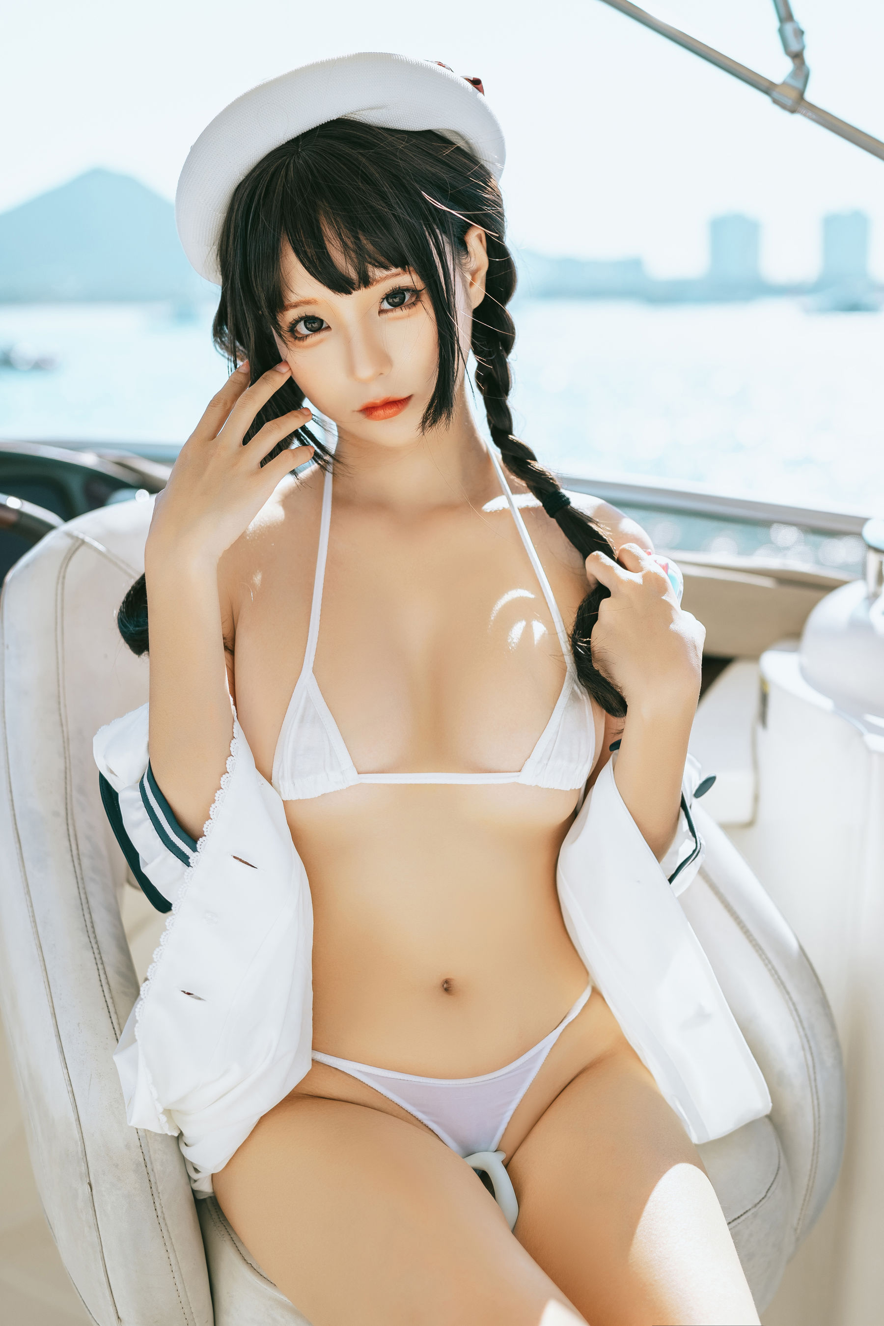 [福利COS] 动漫博主蠢沫沫 - 水手日记（绅士版）