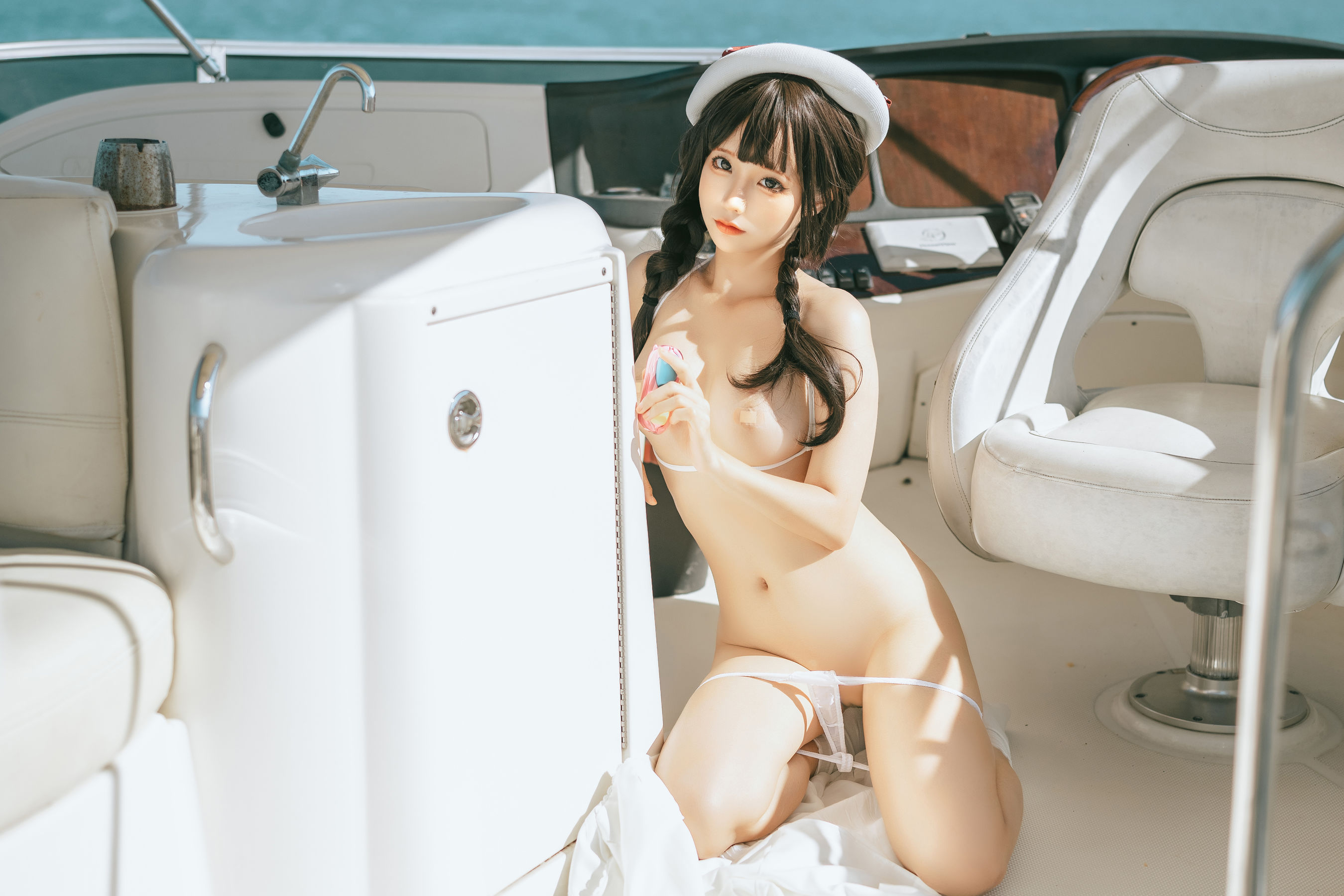 [福利COS] 动漫博主蠢沫沫 - 水手日记（绅士版）