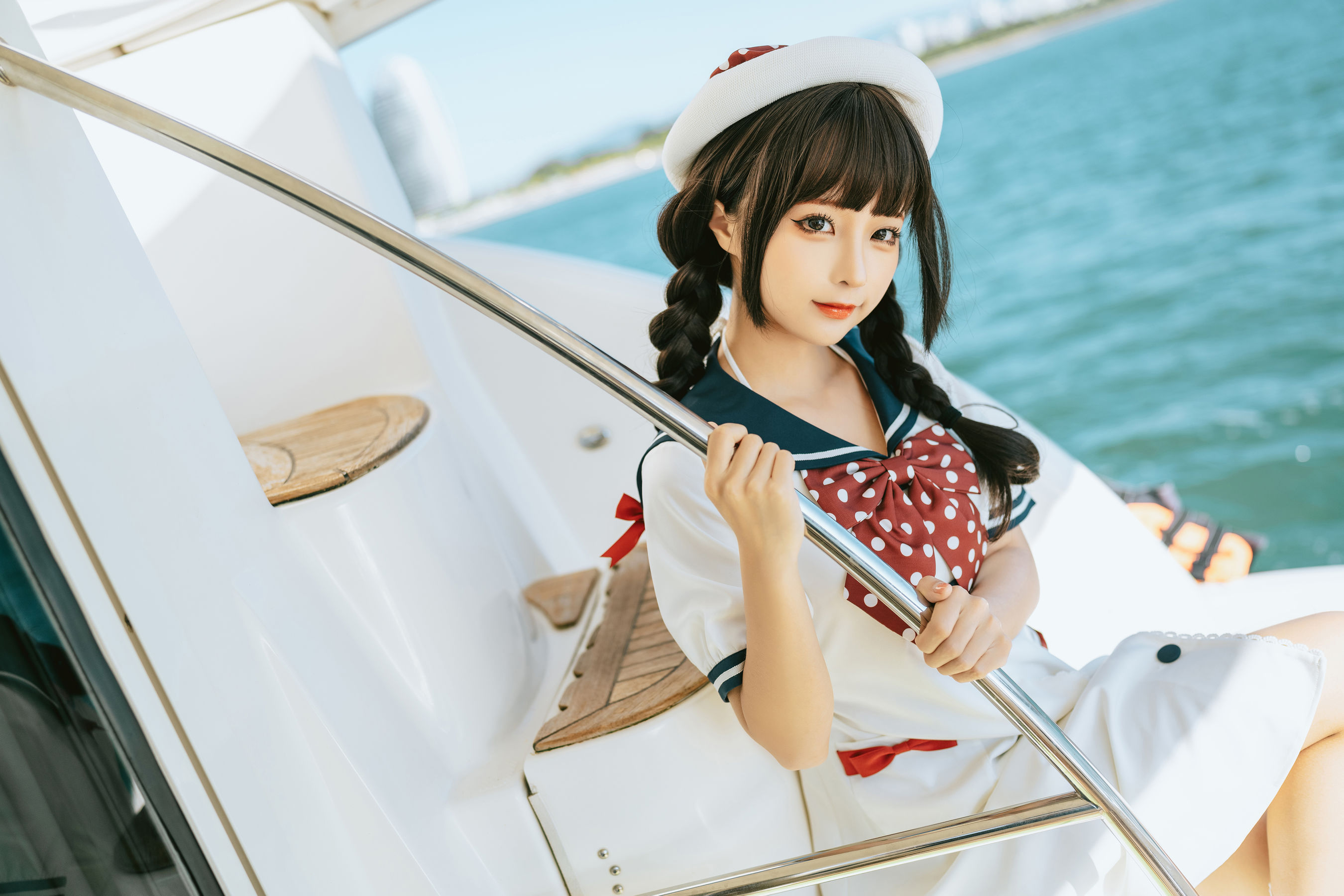 [福利COS] 动漫博主蠢沫沫 - 水手日记（绅士版）
