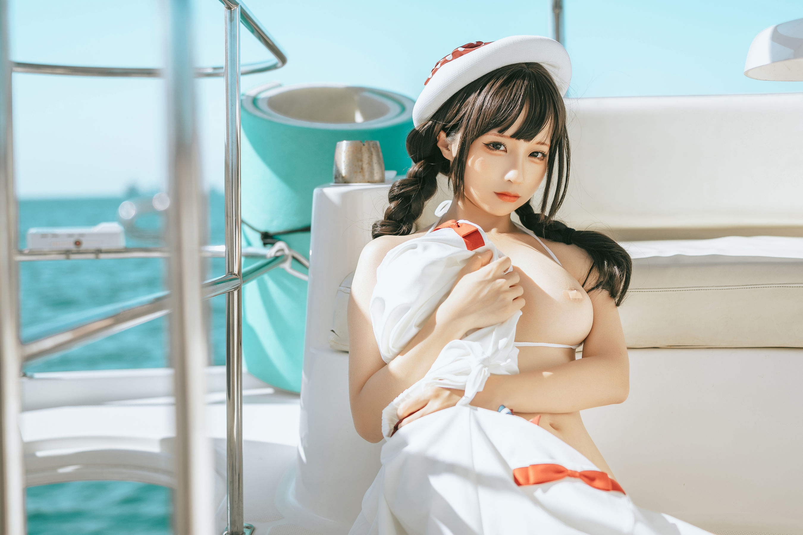 [福利COS] 动漫博主蠢沫沫 - 水手日记（绅士版）