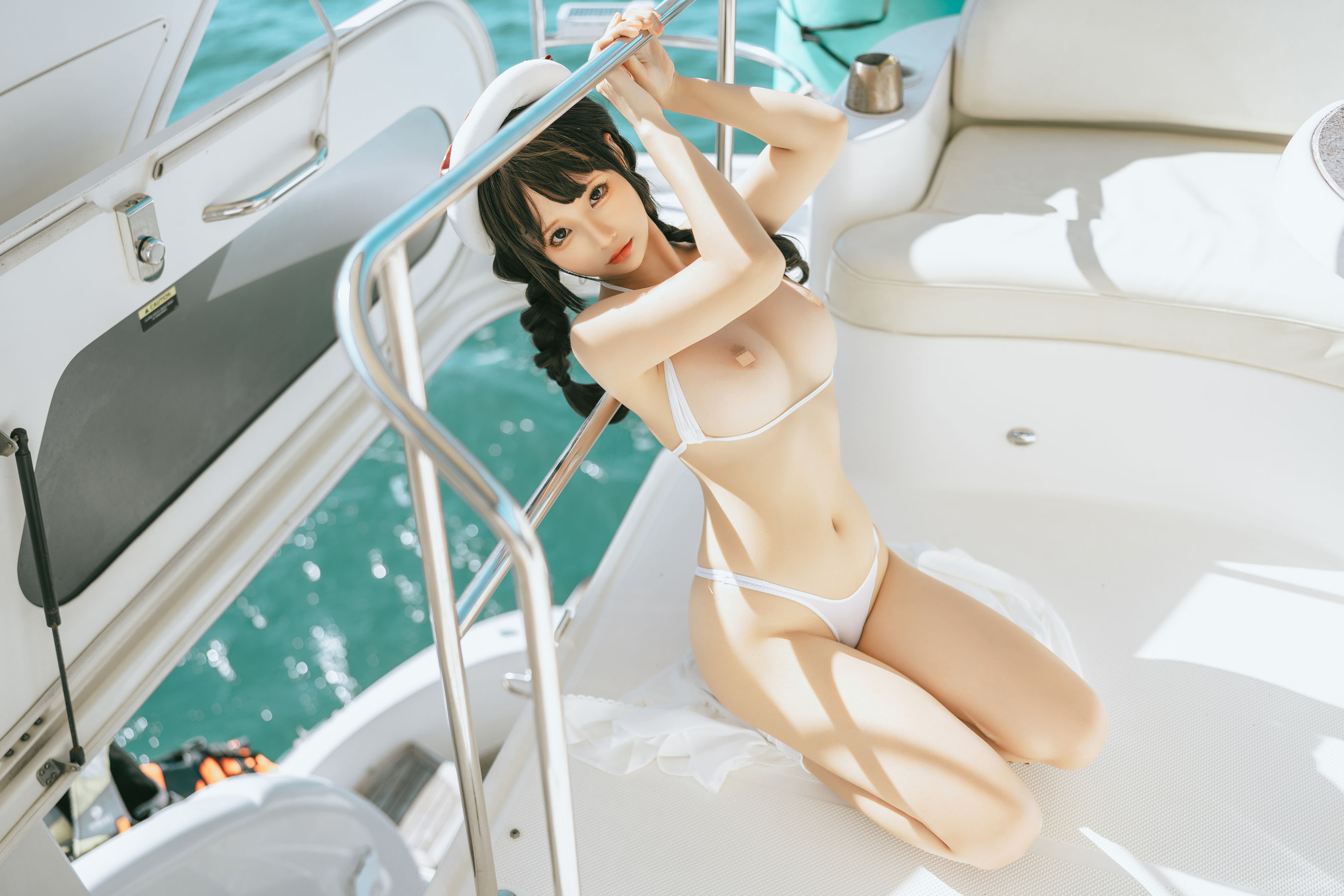 [福利COS] 动漫博主蠢沫沫 - 水手日记（绅士版）