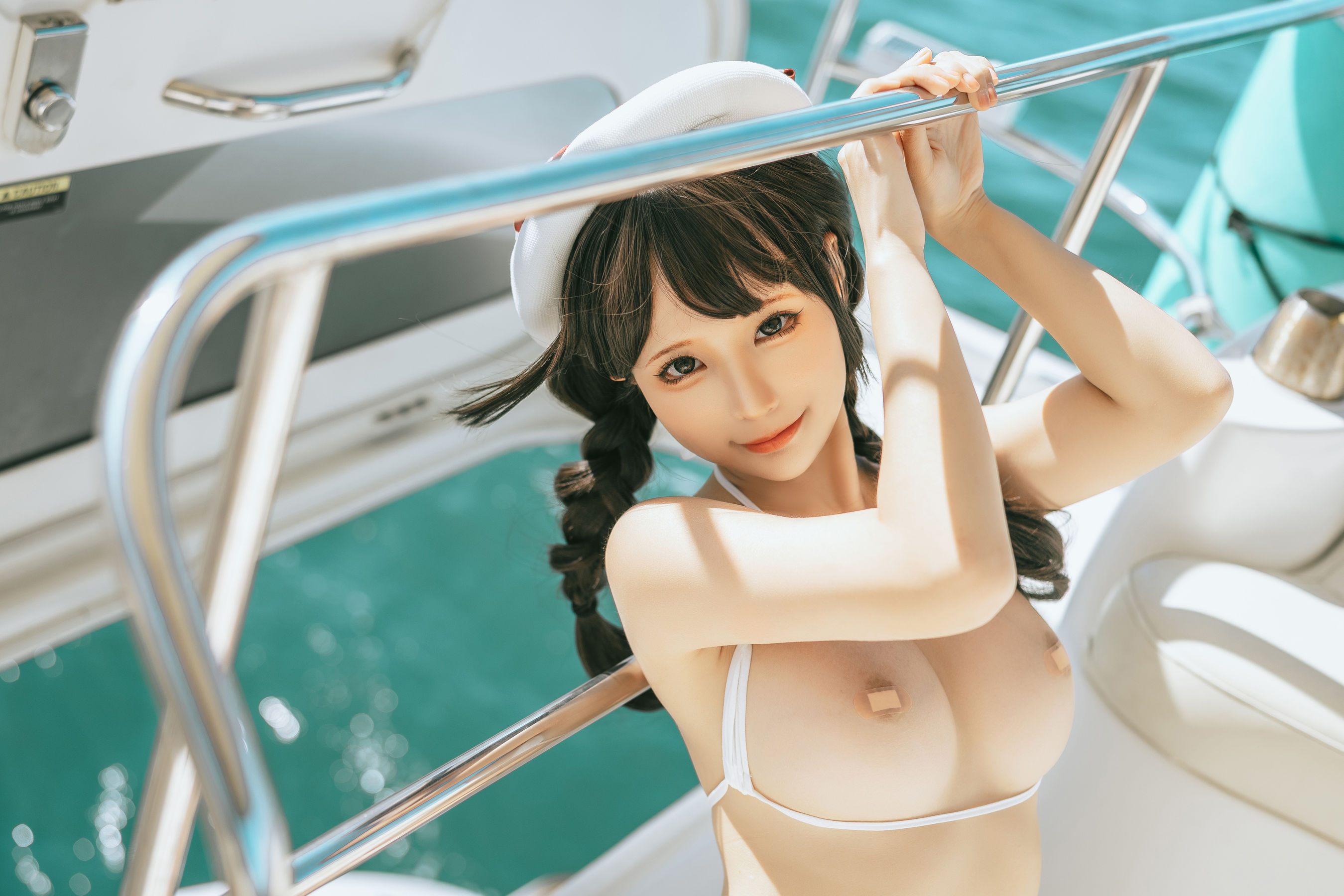[福利COS] 动漫博主蠢沫沫 - 水手日记（绅士版）