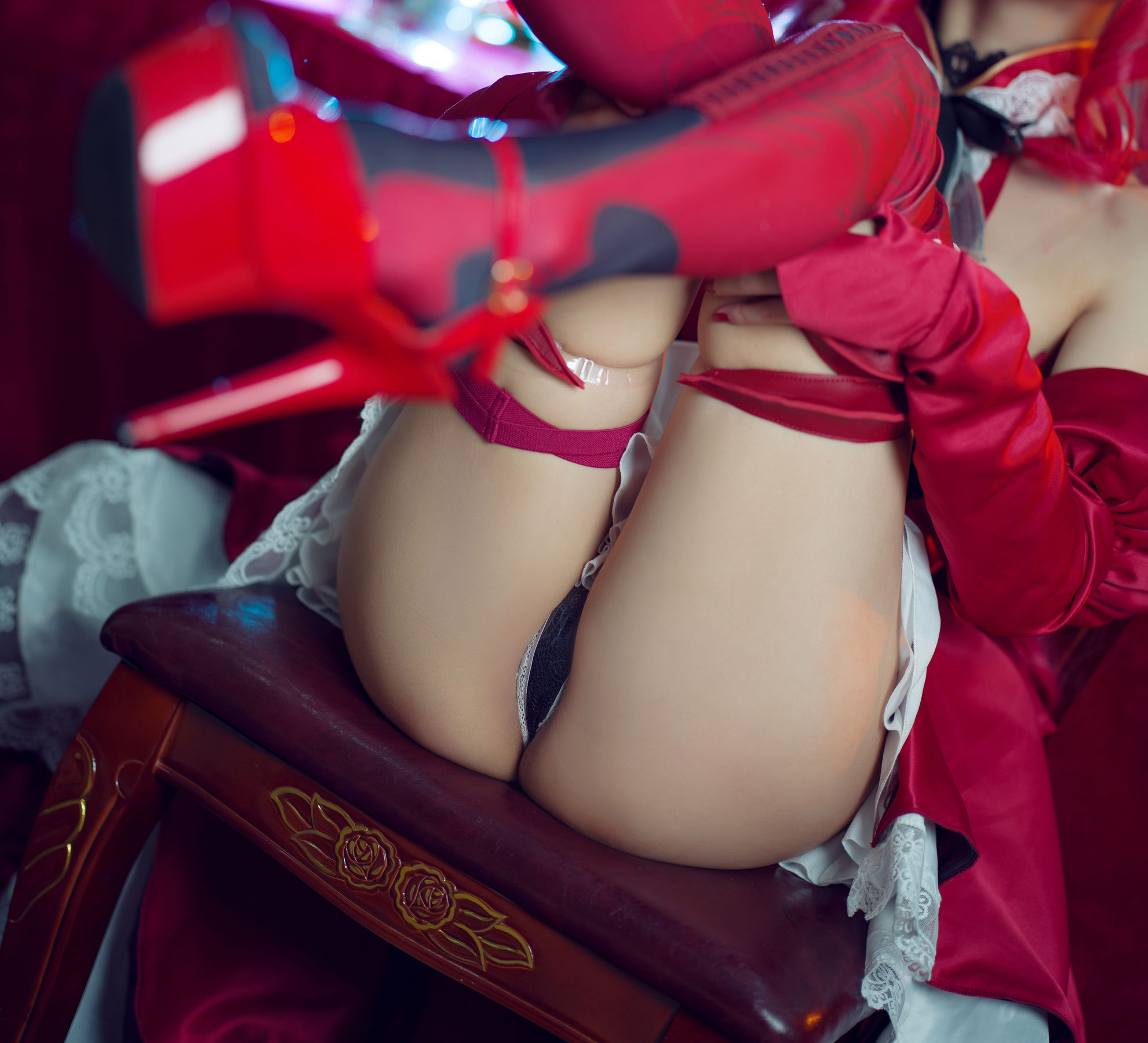 [福利COS] 动漫博主阿包也是兔娘 - FATE妖精骑士崔斯坦