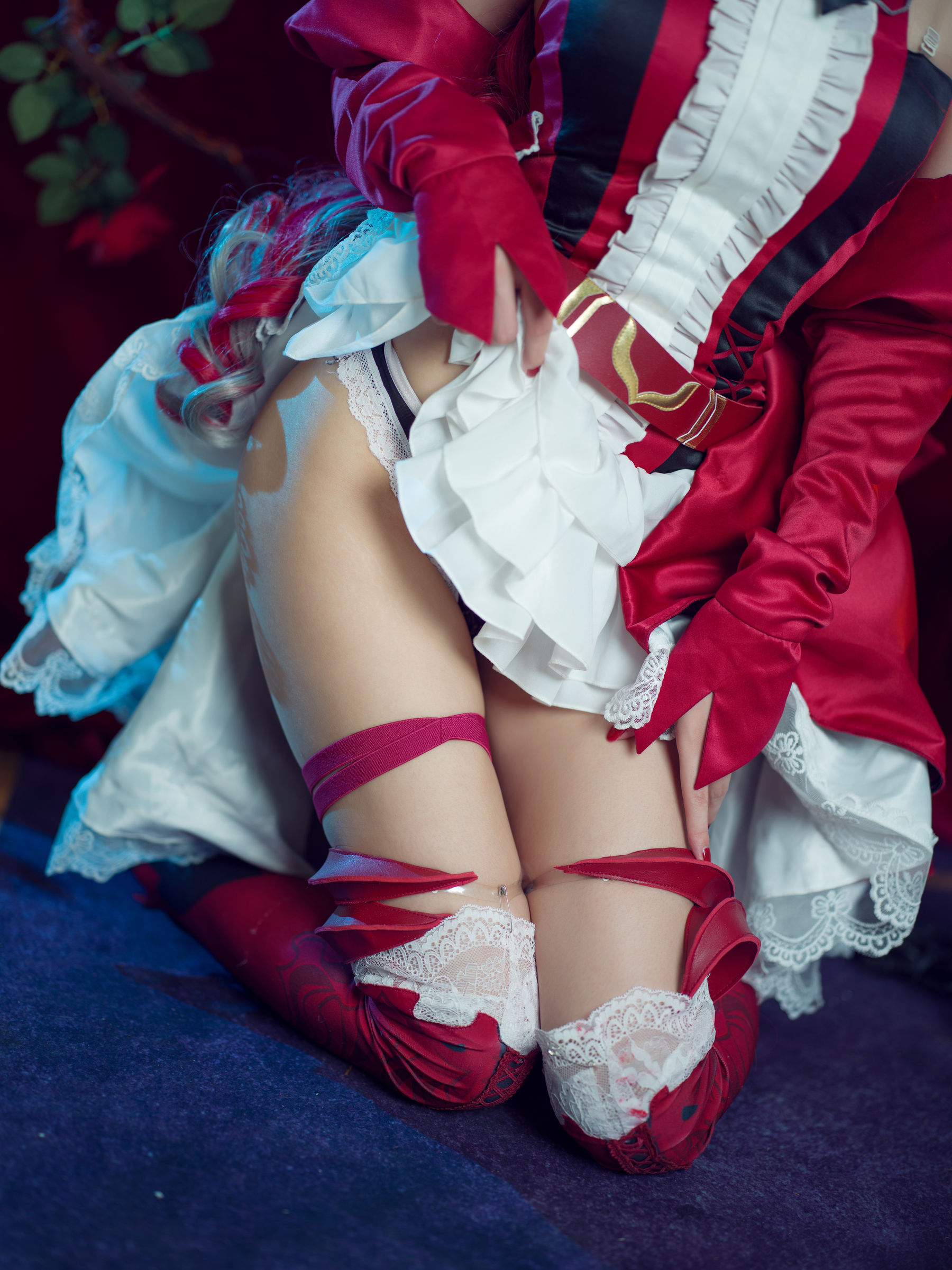 [福利COS] 动漫博主阿包也是兔娘 - FATE妖精骑士崔斯坦