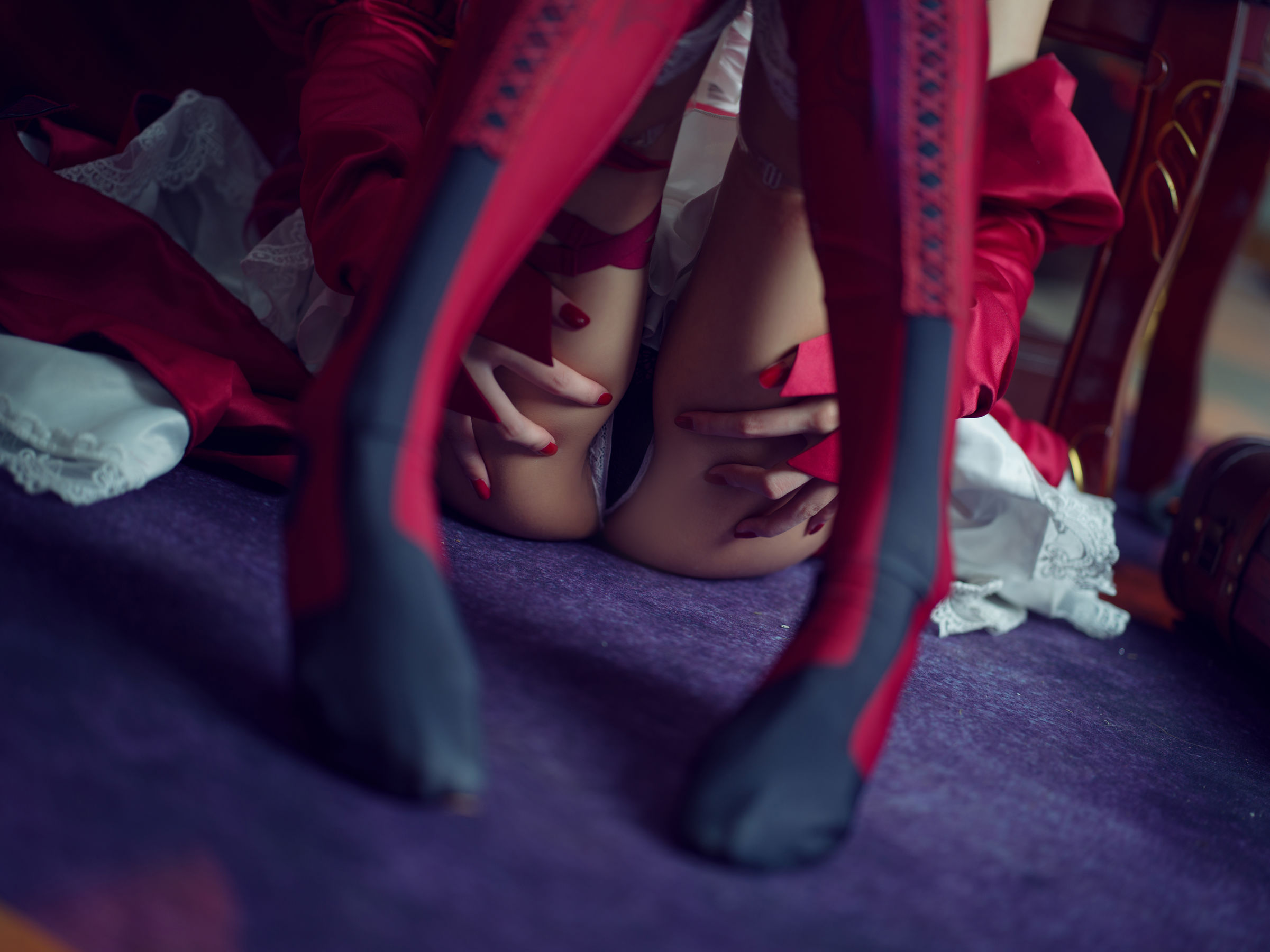 [福利COS] 动漫博主阿包也是兔娘 - FATE妖精骑士崔斯坦