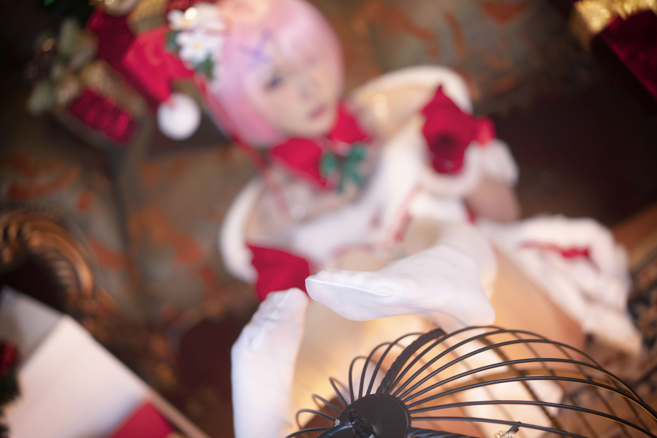 [福利COS] 动漫博主阿包也是兔娘 - 拉姆