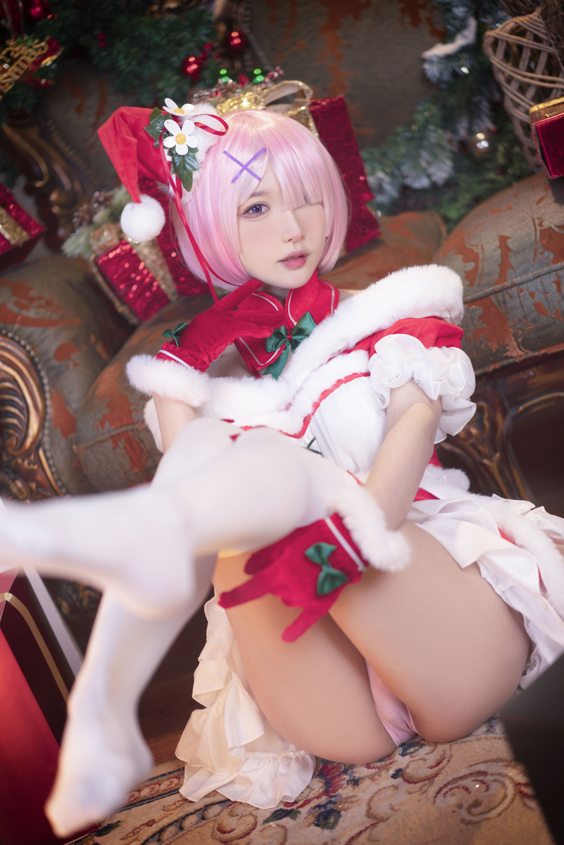 [福利COS] 动漫博主阿包也是兔娘 - 拉姆