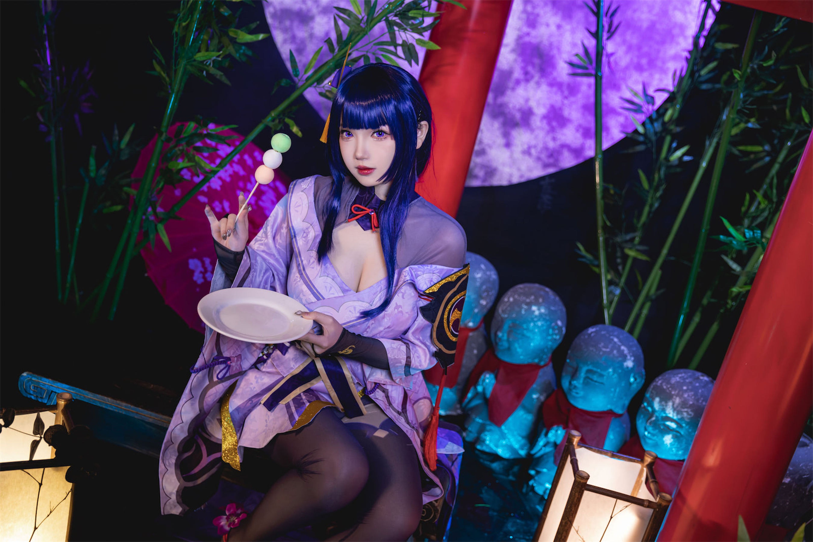 [福利COS] 动漫博主雪晴Astra - 雷电将军