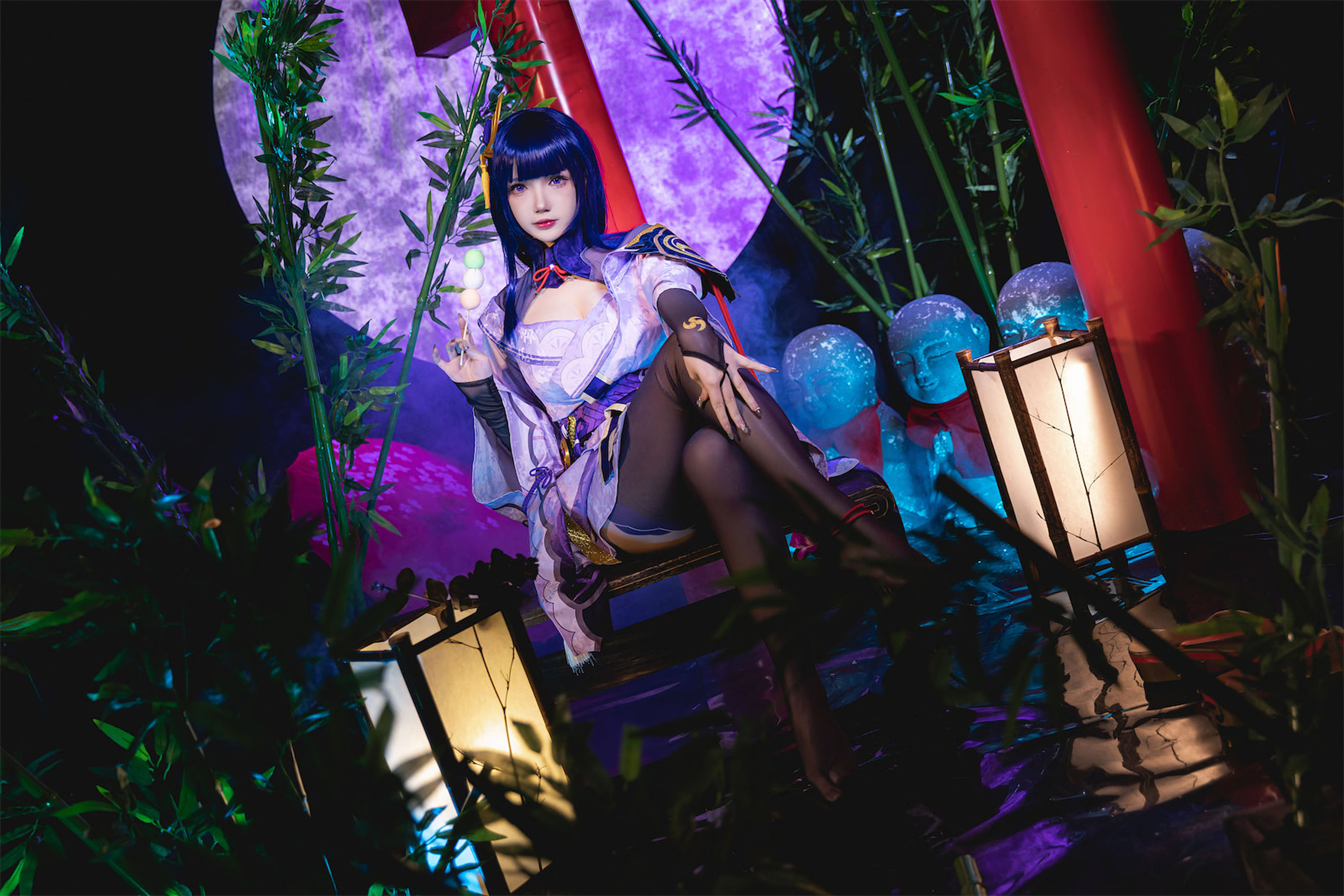 [福利COS] 动漫博主雪晴Astra - 雷电将军