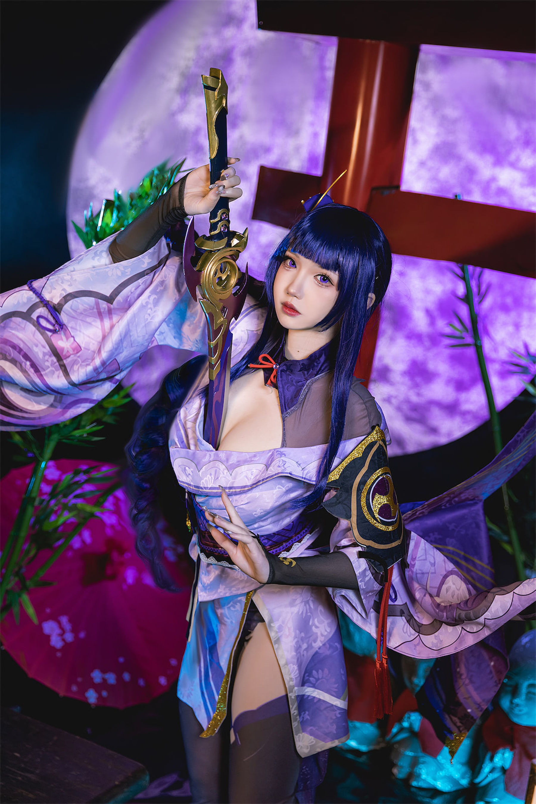 [福利COS] 动漫博主雪晴Astra - 雷电将军
