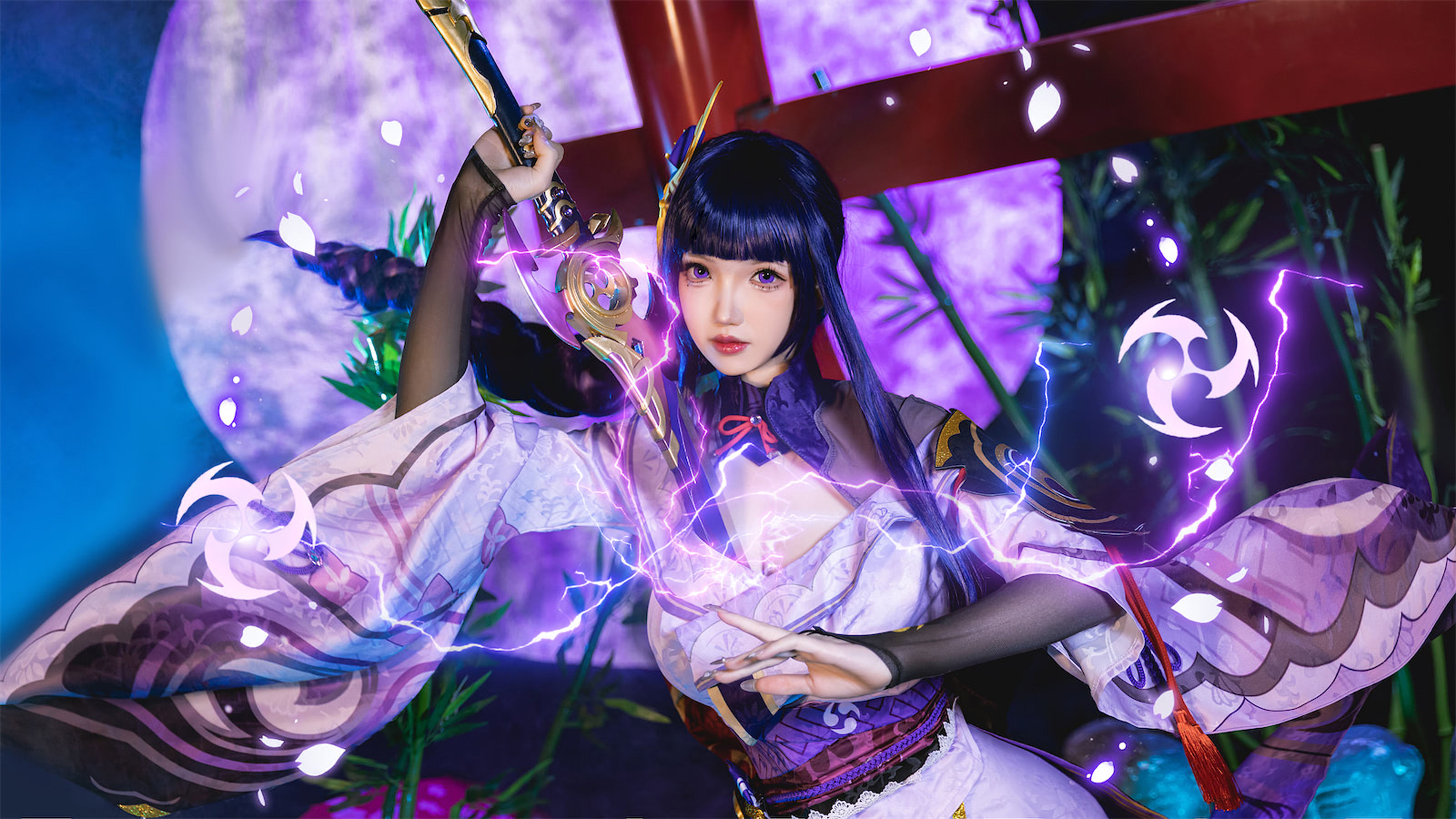 [福利COS] 动漫博主雪晴Astra - 雷电将军