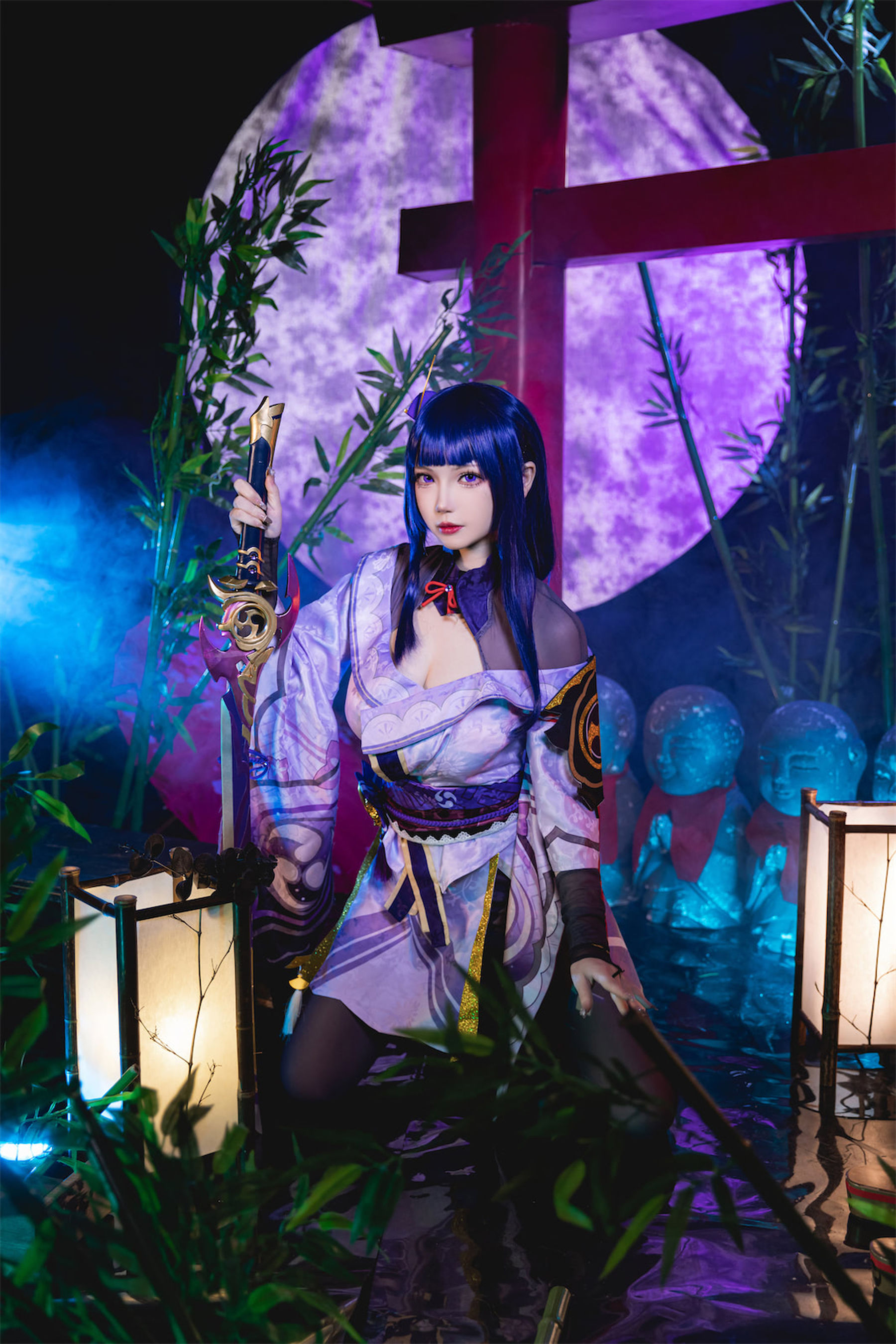 [福利COS] 动漫博主雪晴Astra - 雷电将军